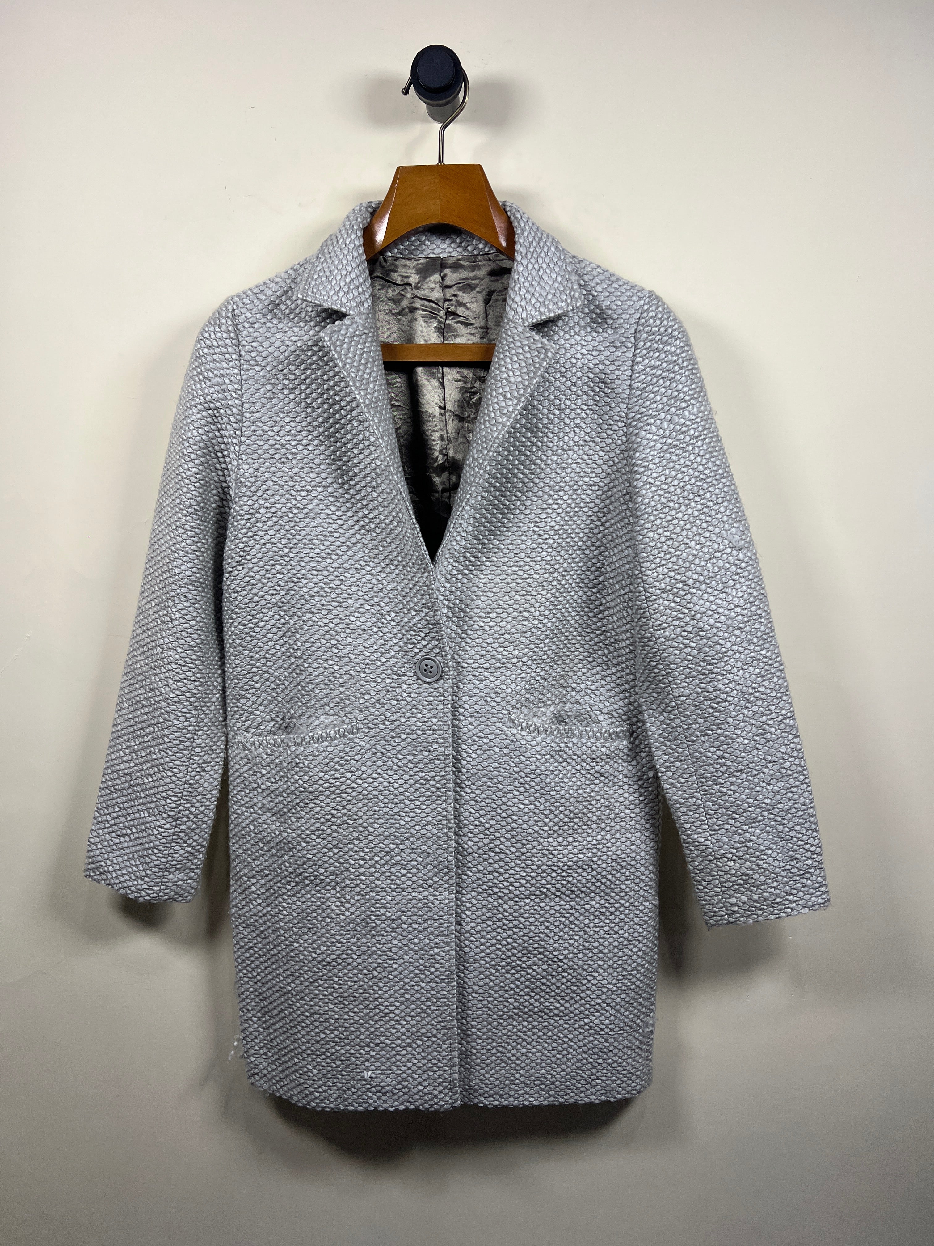 Wool Long Coat (Women) (Small-Medium)