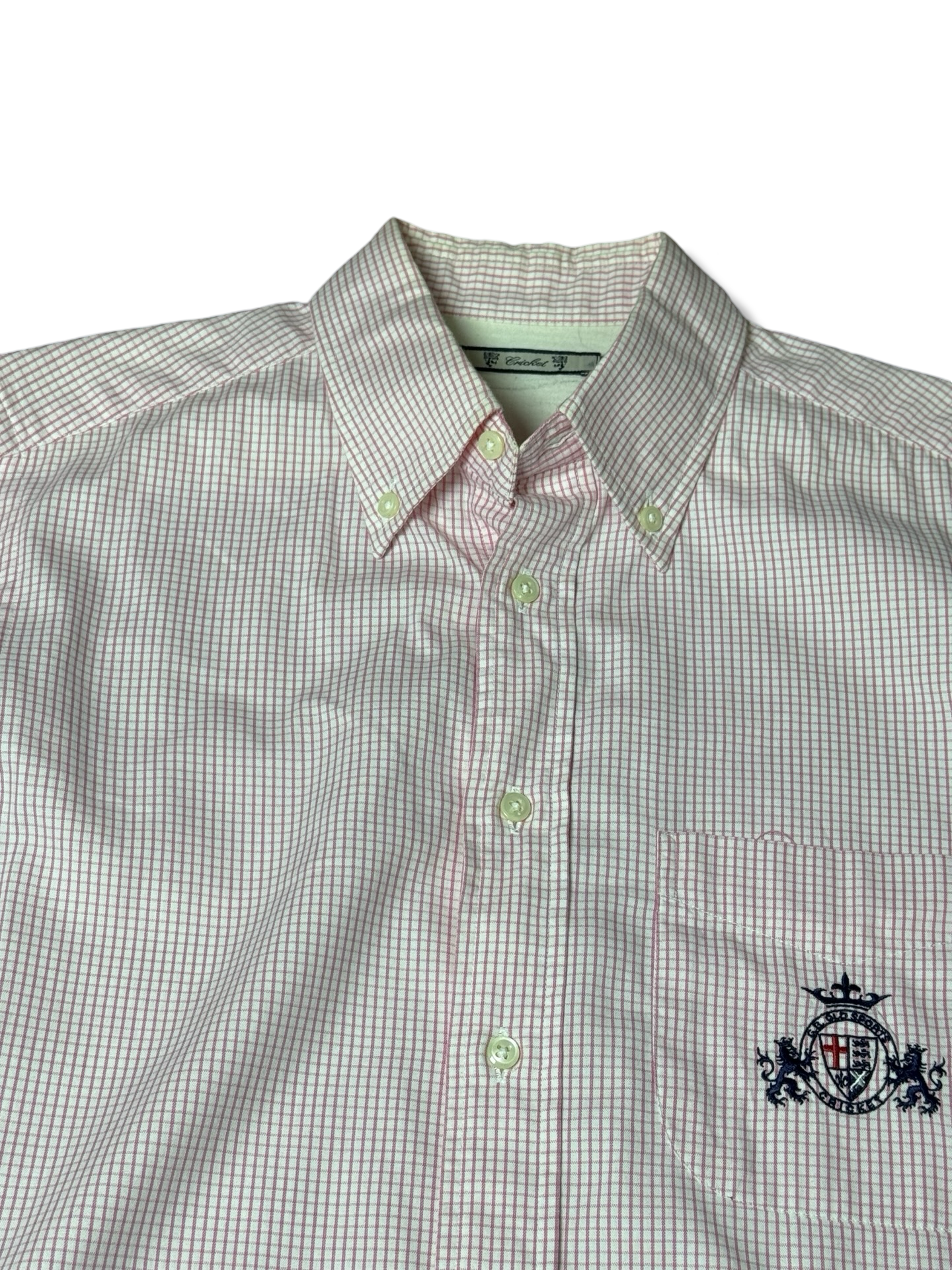 Cricket Buttoned Down Casual Shirt (Small)