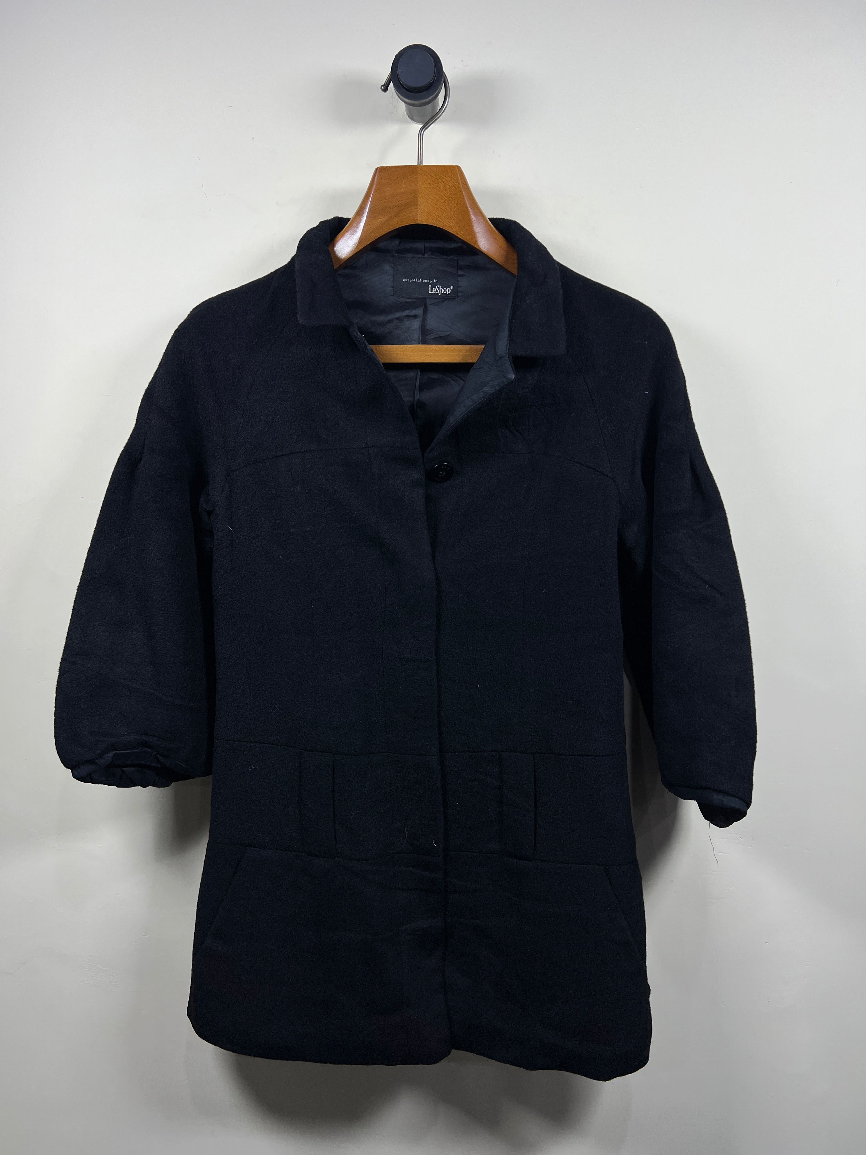 Le Shop Wool Long Coat (Women) (Medium)