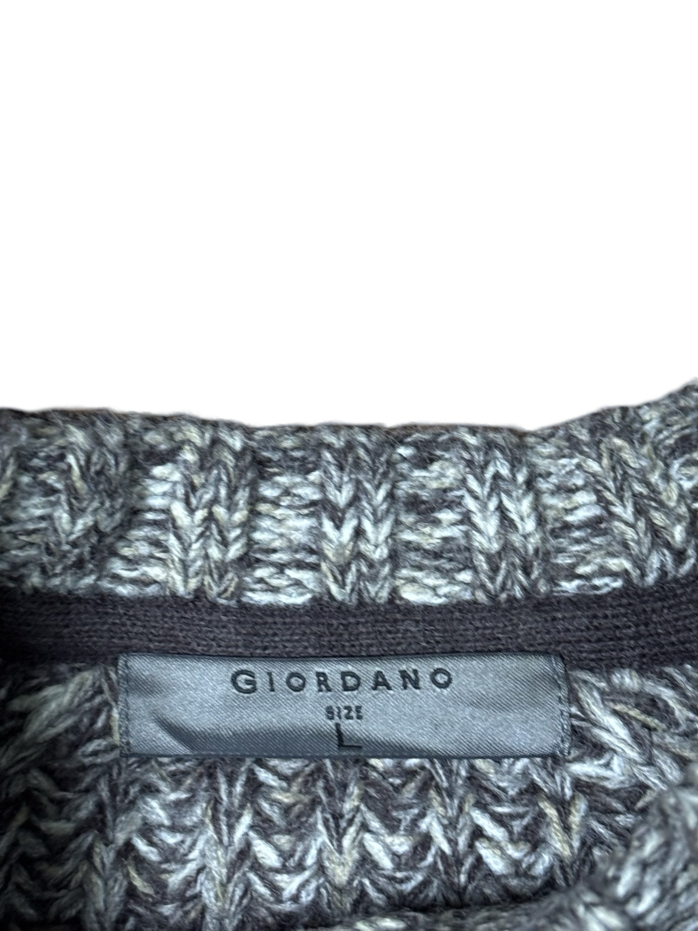 Giordano Knitted Wool Sweater (Large)