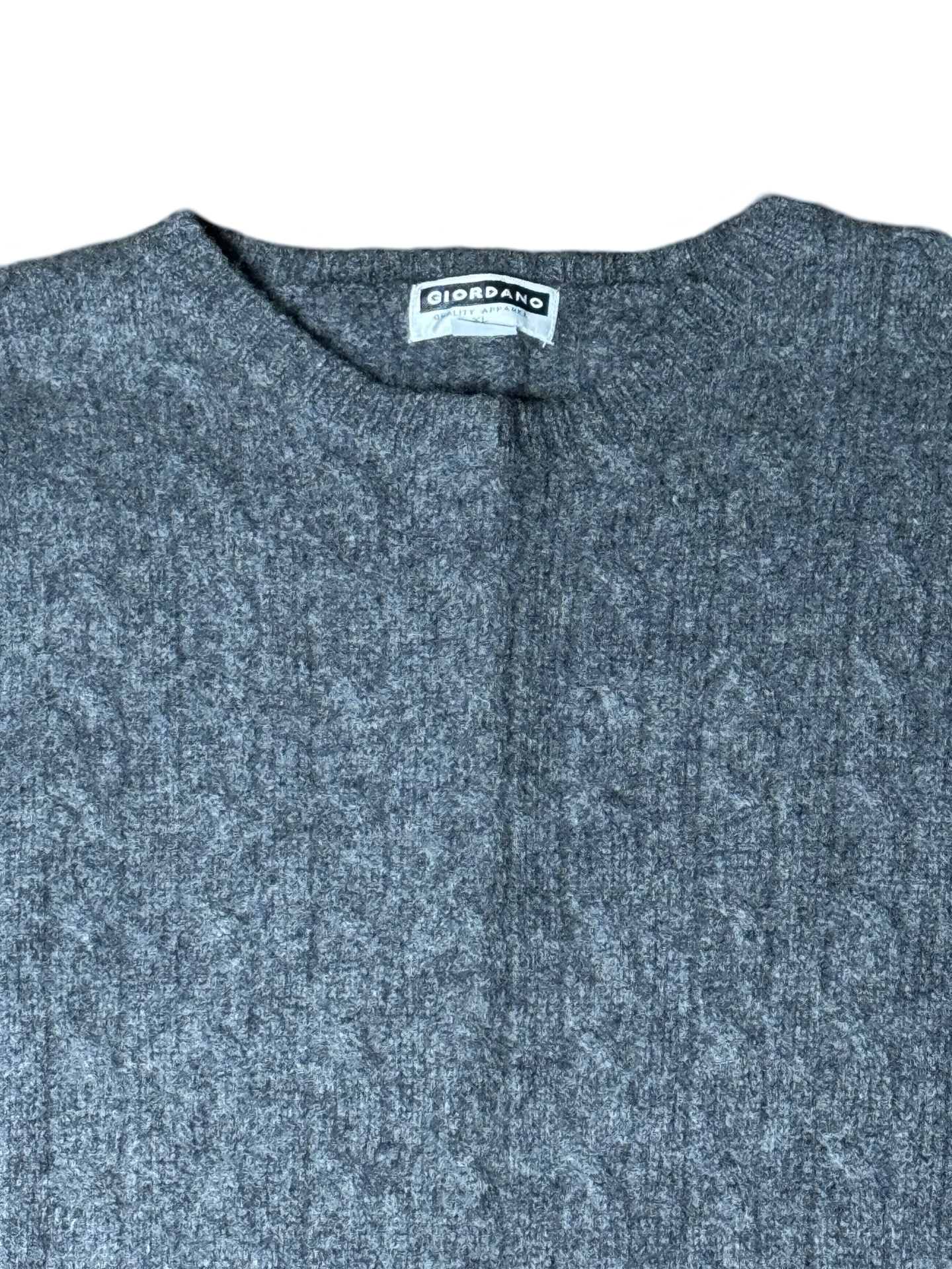 Giordano Cable Knit Wool Sweater (Large/X-Large)