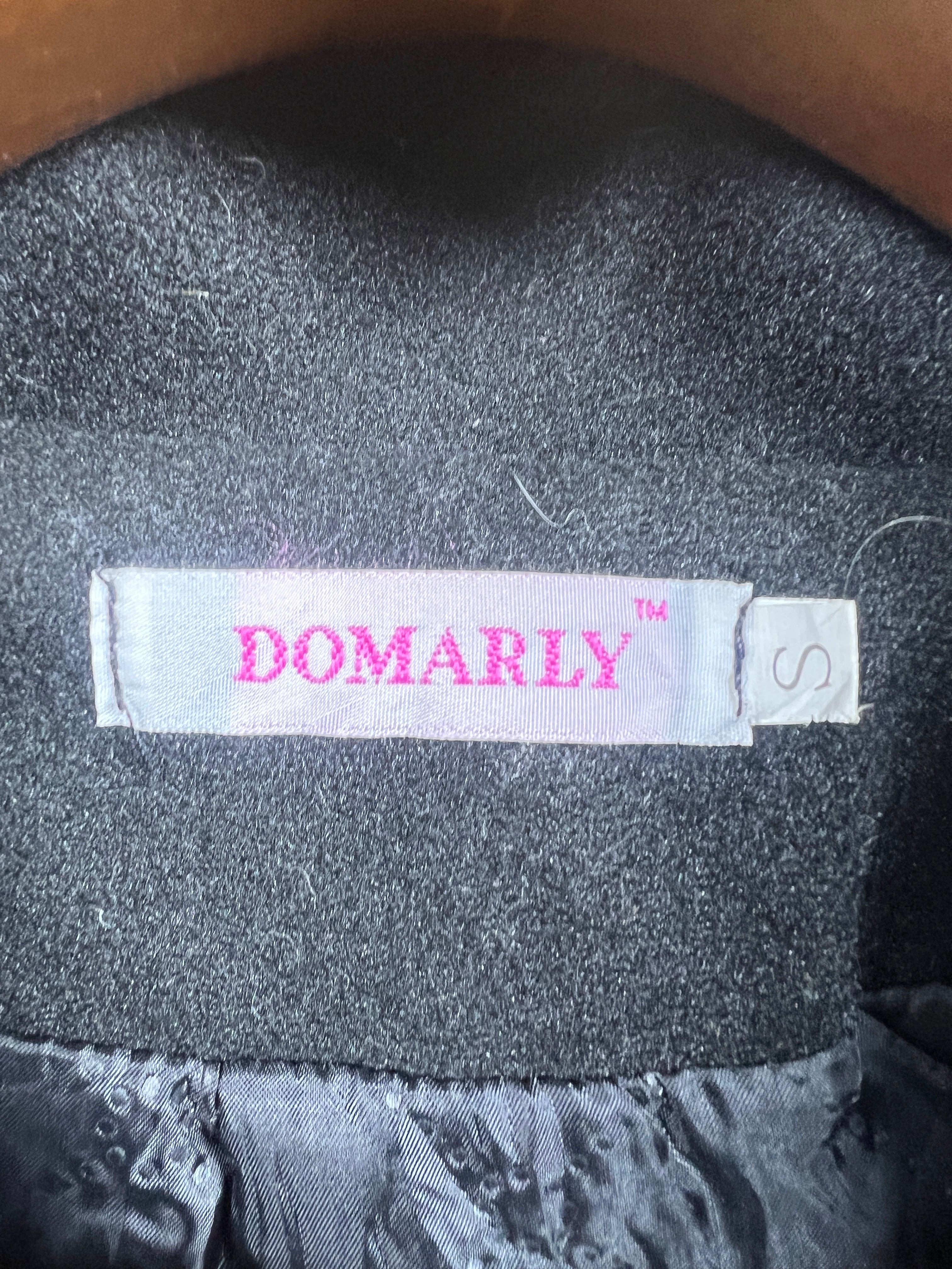 Domarly Wool Long Coat (Women) (Small-Medium)
