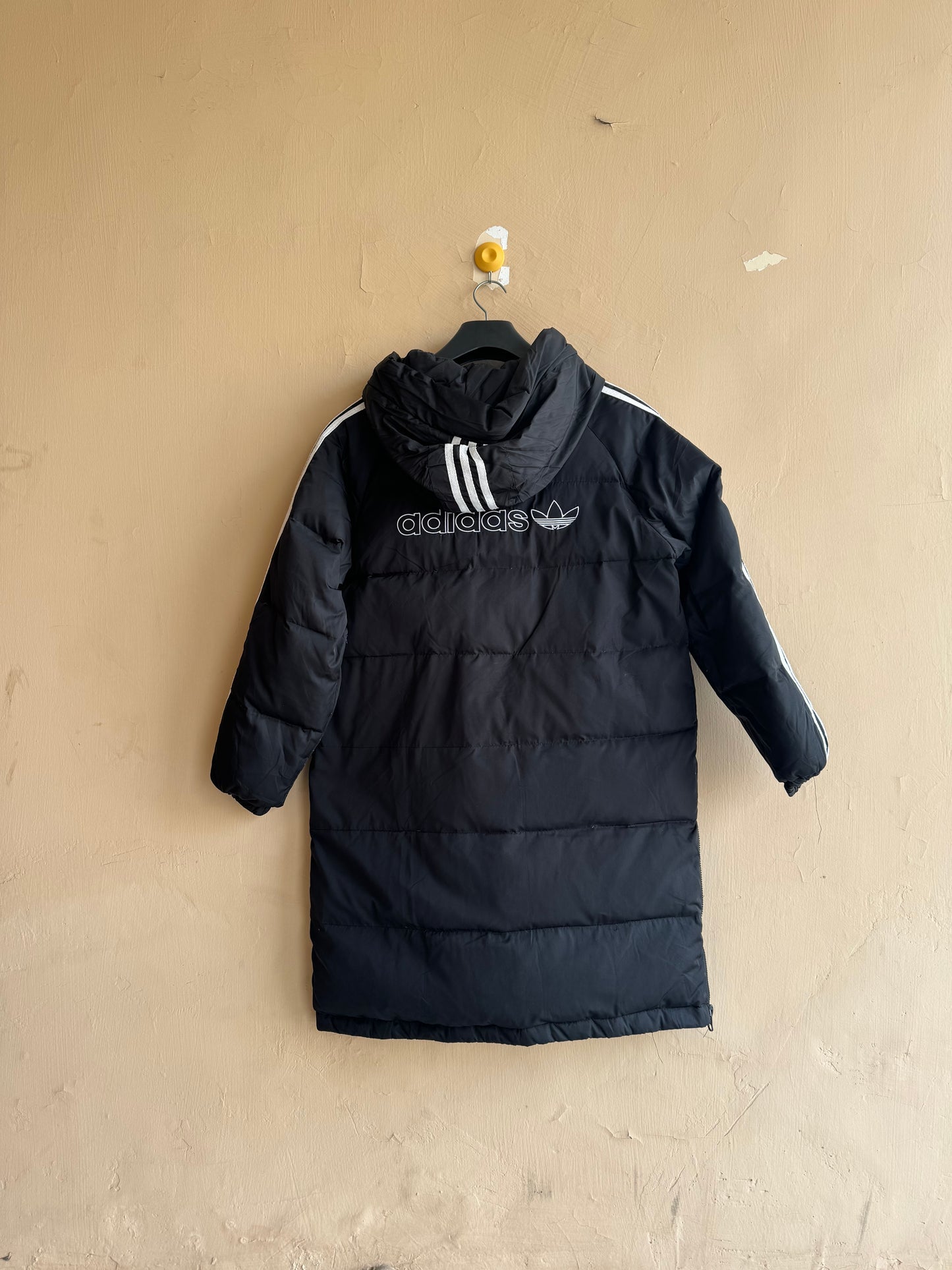 Adidas Long Puffer Jacket (Small-Medium)