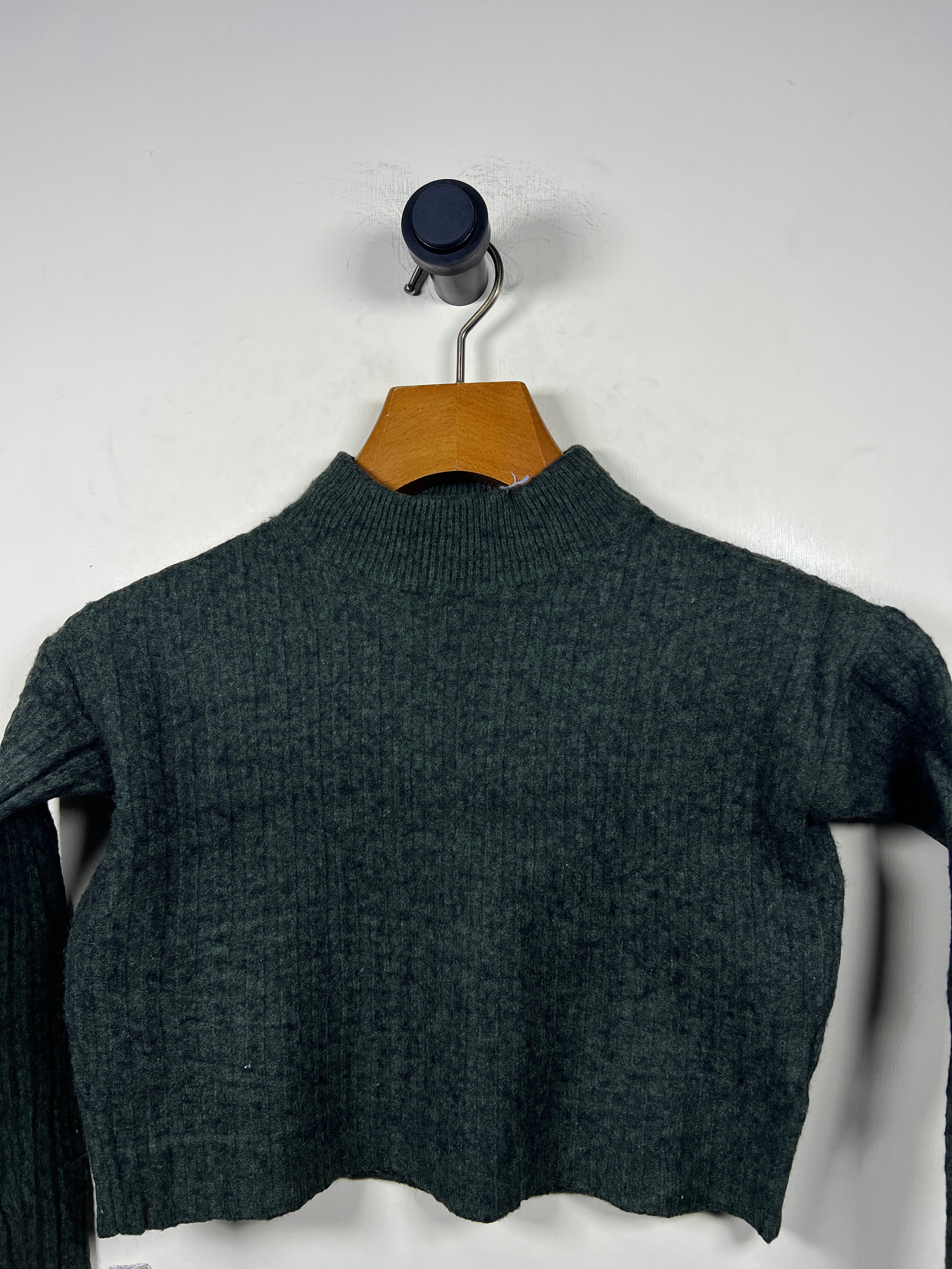 Made Well Mockneck Lambswool Sweater (Women) (Small)