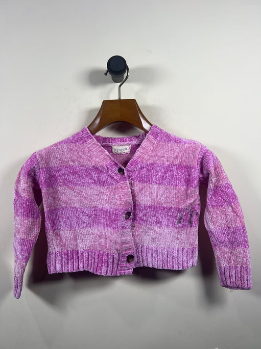 Between Crop Velvet Sweater (Women) (Small)