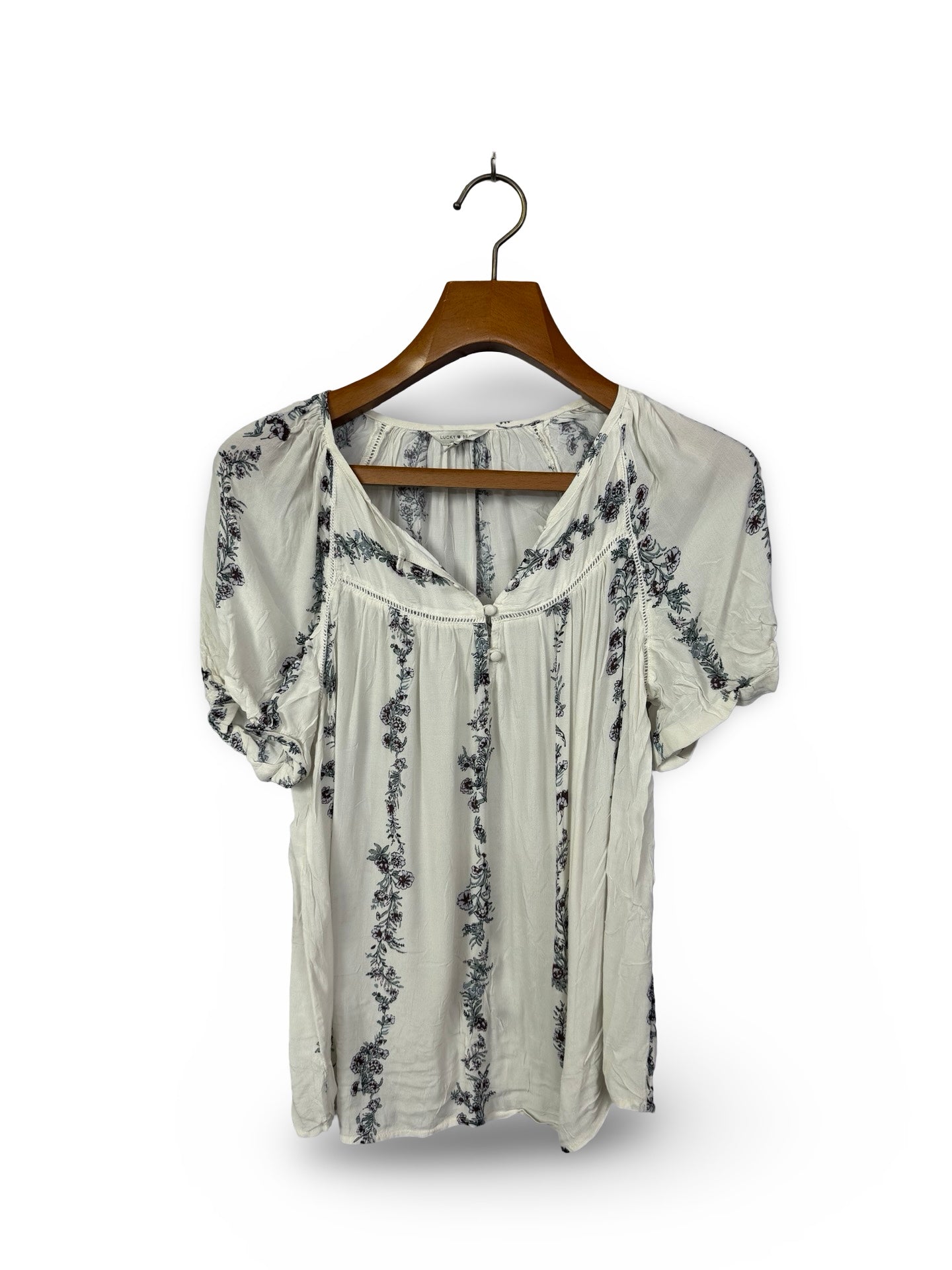Lucky Brand Blouse (Women) (Small-Medium)