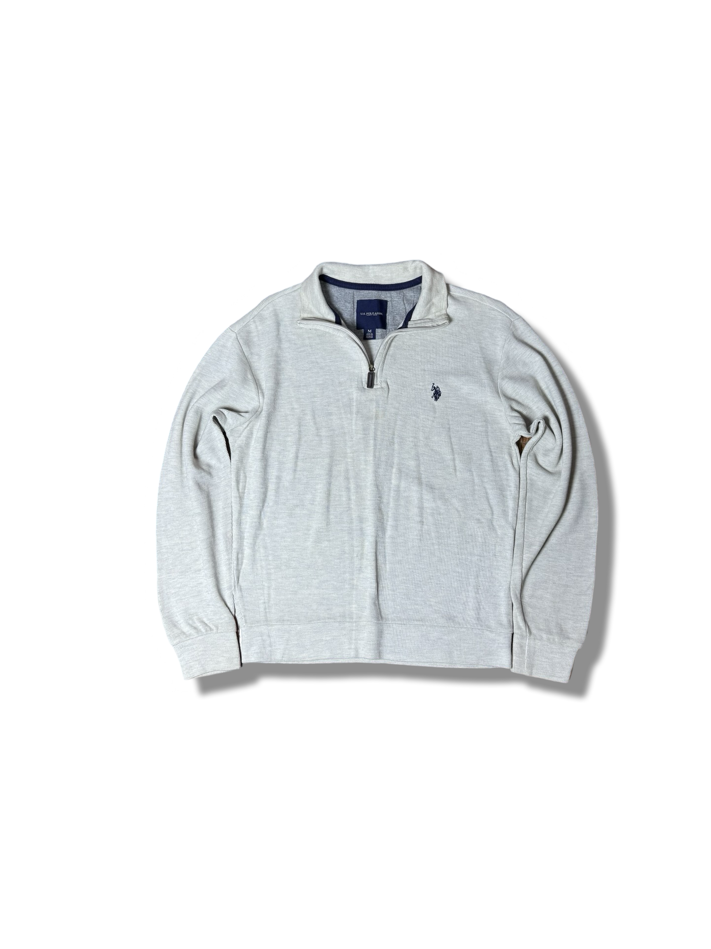 USPA Zipper Wool Sweater (Small-Medium)