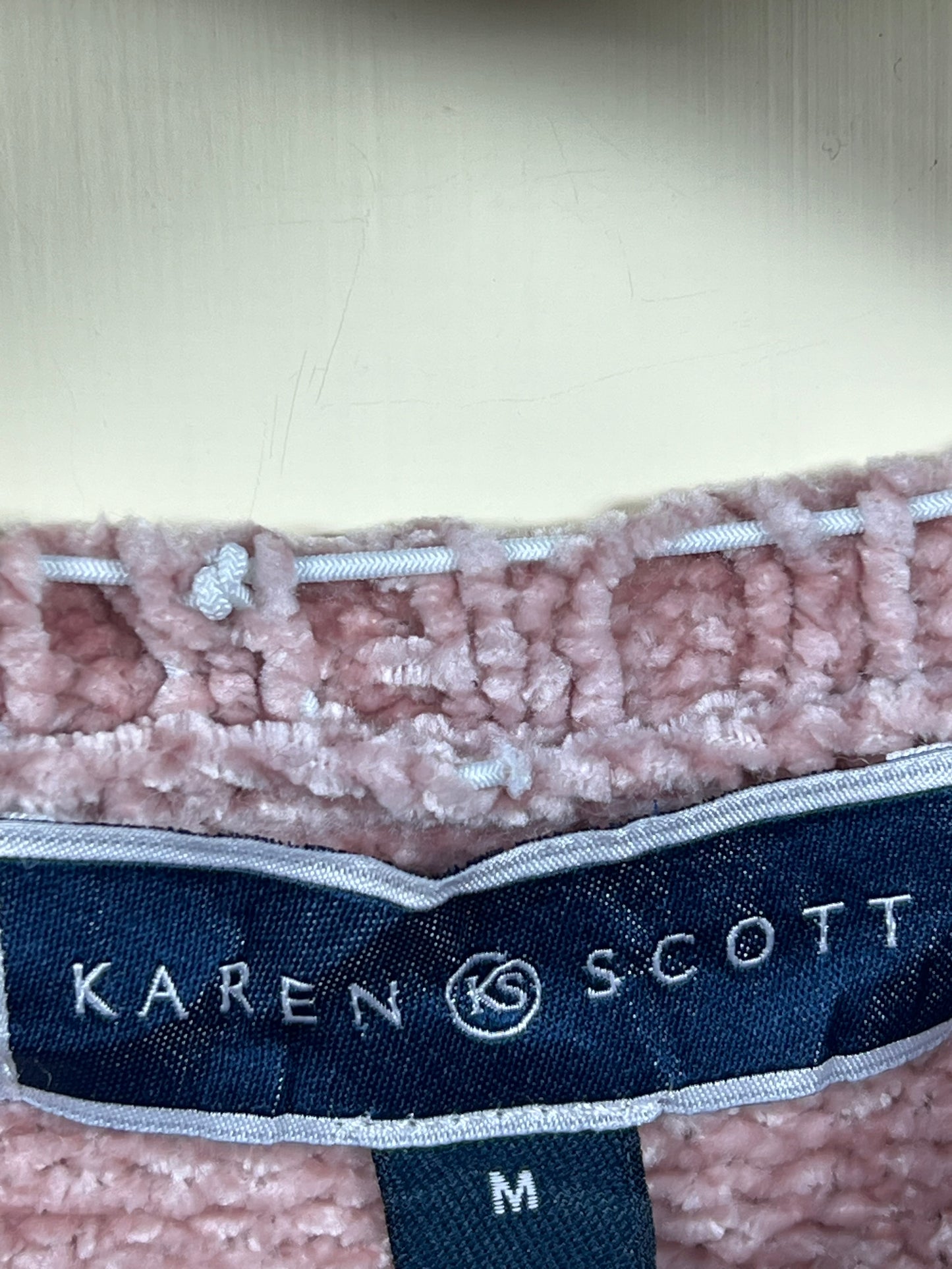 Karen Scott Velvet Sweater (Women) (Medium-Large)