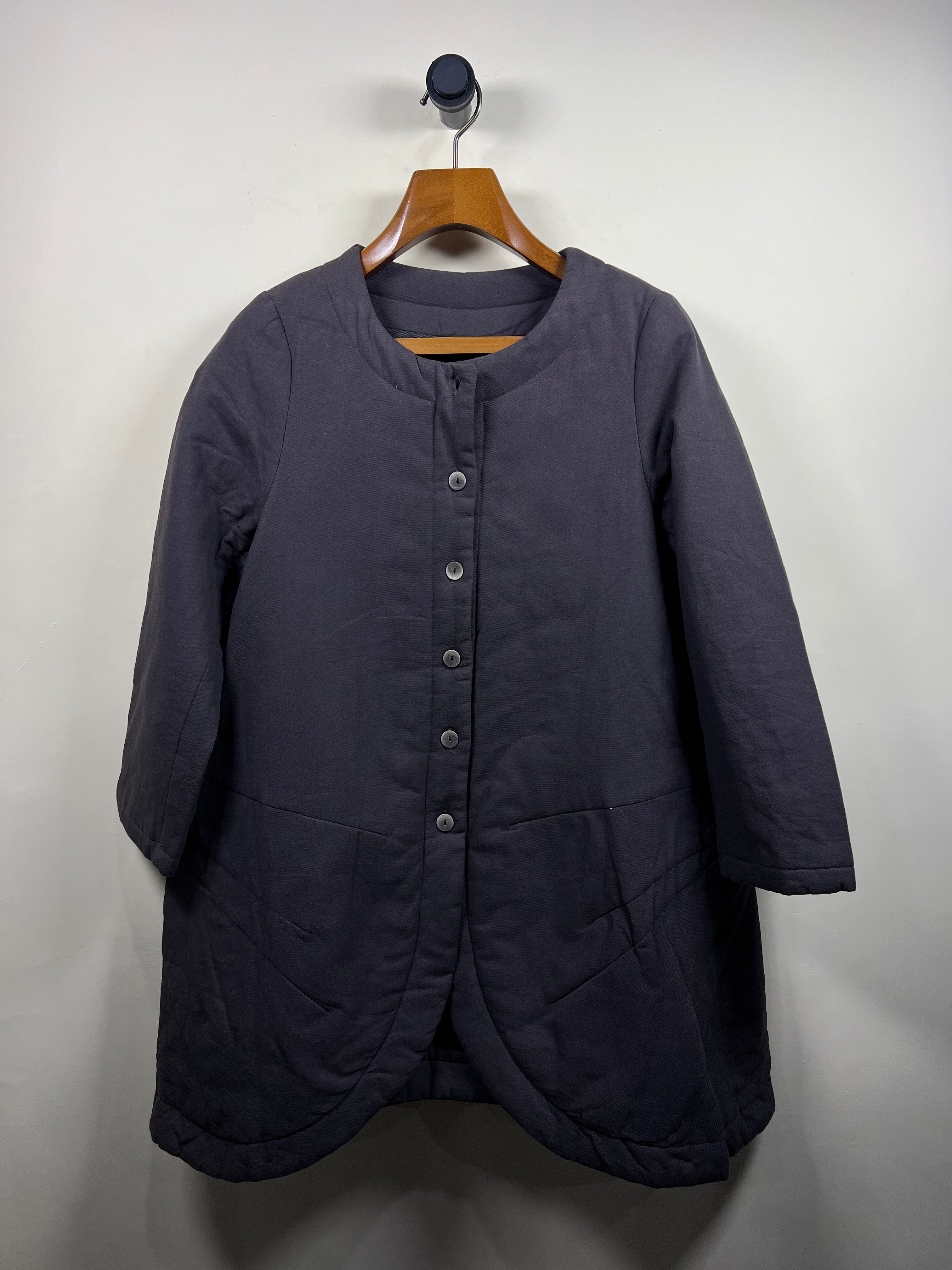 Wool Long Coat (Women) (Small-Medium)