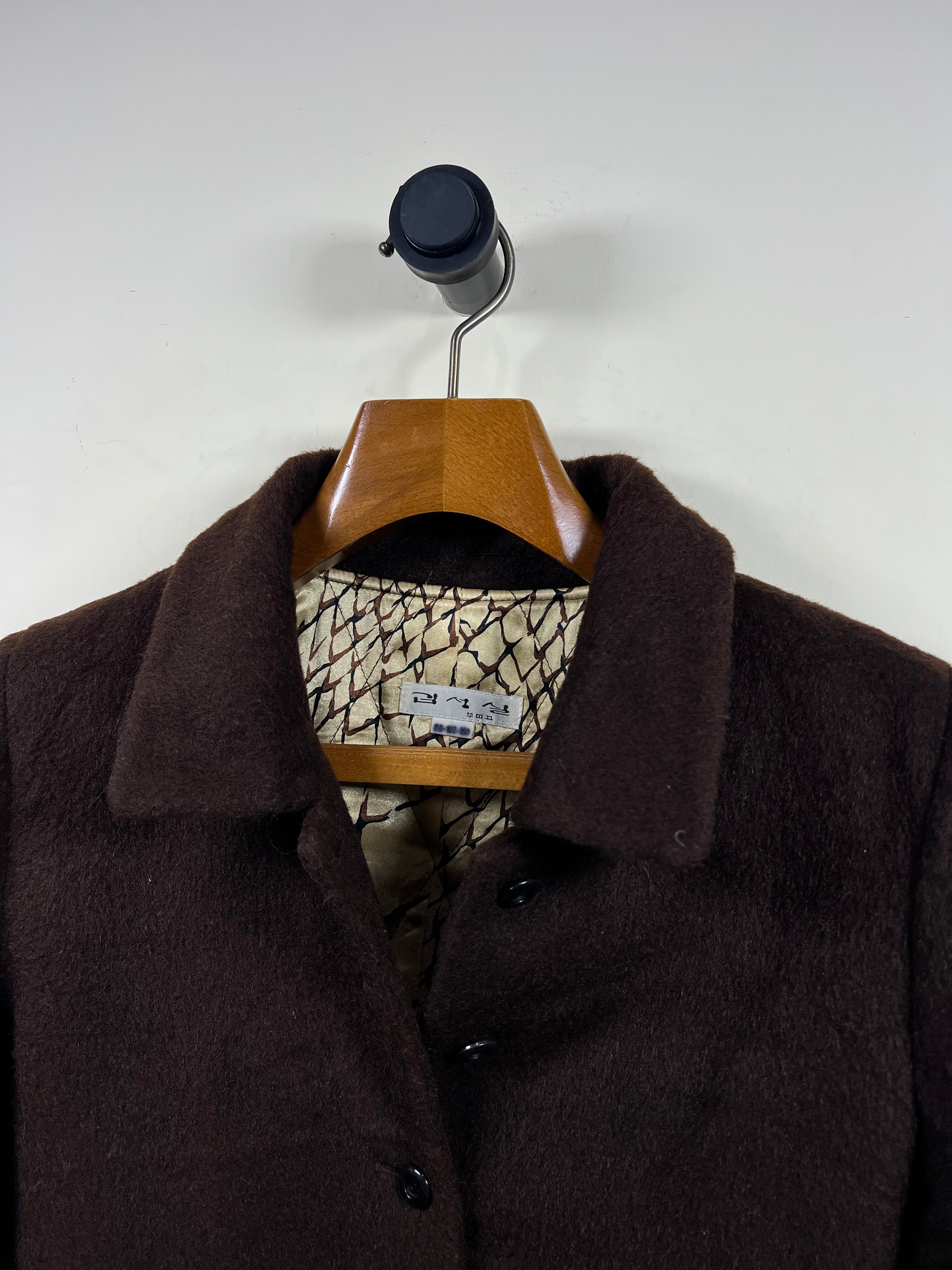 Wool Long Coat (Women) (Medium-Large)