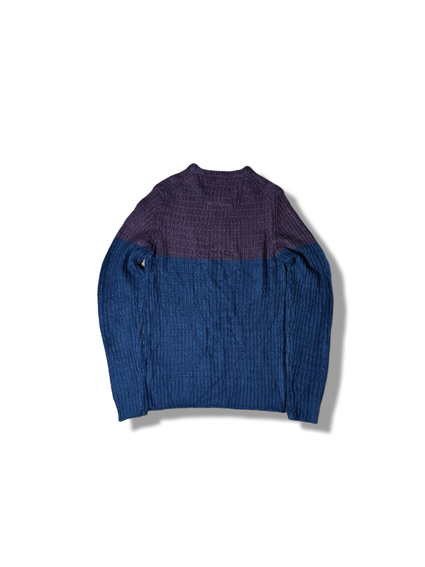 Soul Cal Oversized Knitted Wool Sweater (Small-Medium)