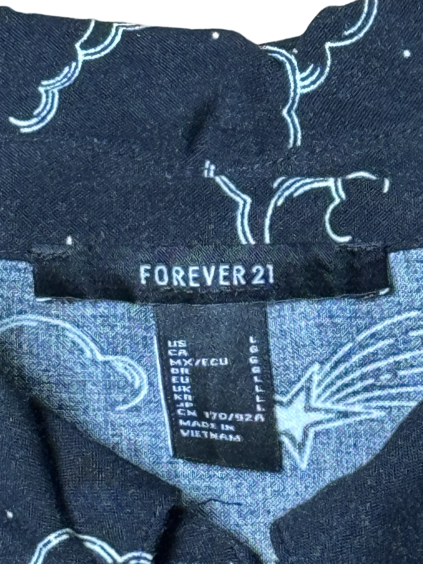 Forever 21 Casual Shirt (F) (Large)