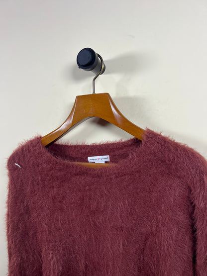 Crop Velvet Sweater (Women) (X-Large)