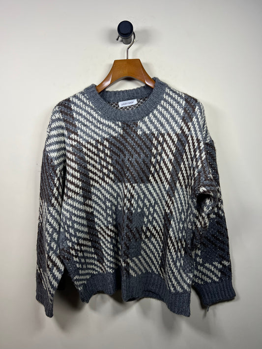 Judy Shop Cable Knitted Sweater (Women) (Large/X-Large)