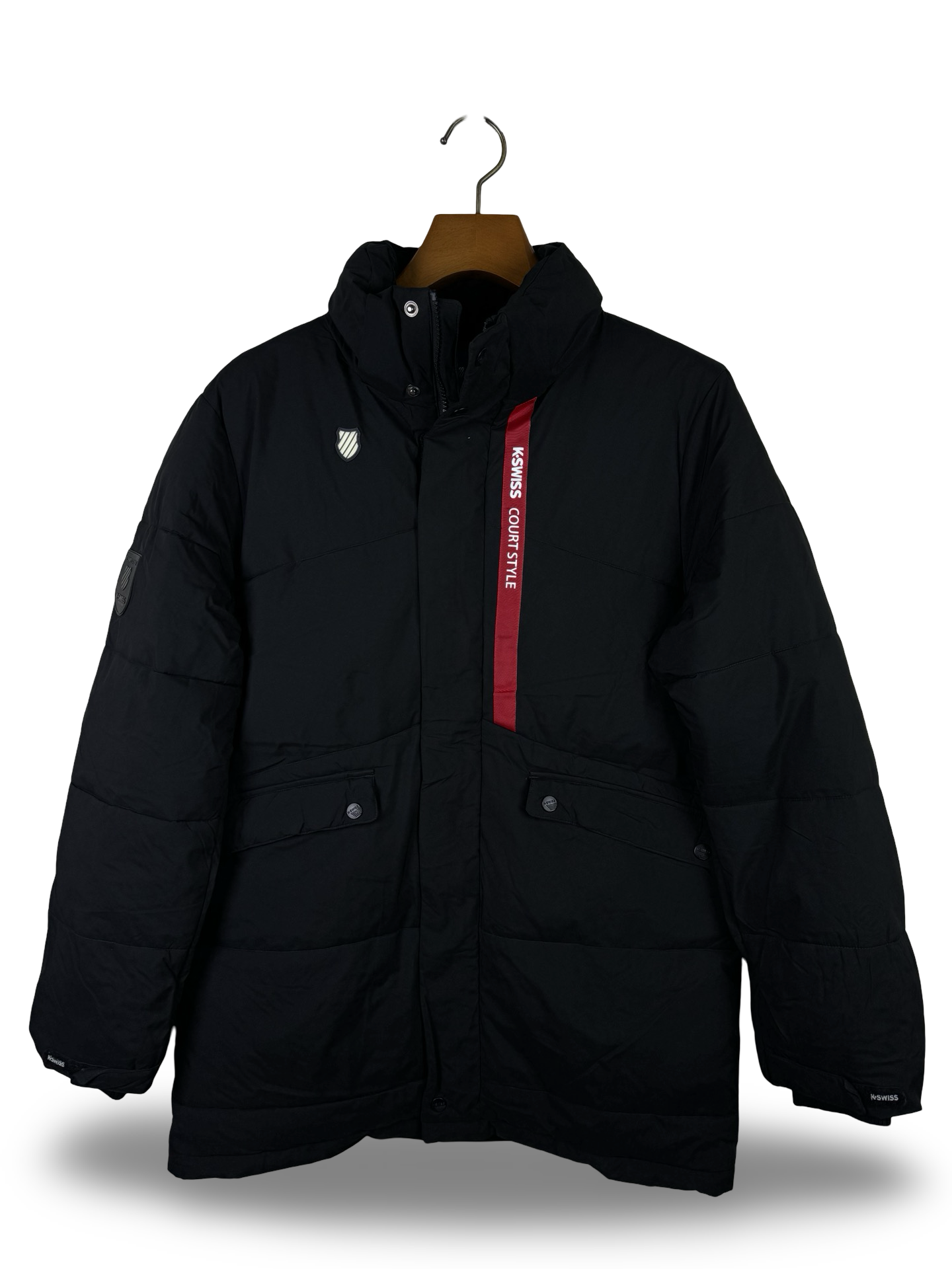 K Swiss Long Puffer Jacket (Medium-Large)