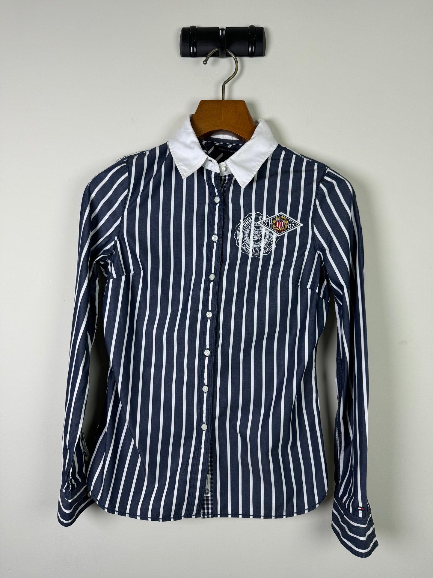 Tommy Hilfiger Buttoned Up Dress Shirt (F) (Small)