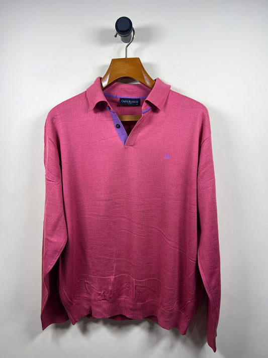 Carte Blanche Quarter Buttoned Sweater (X-Large)