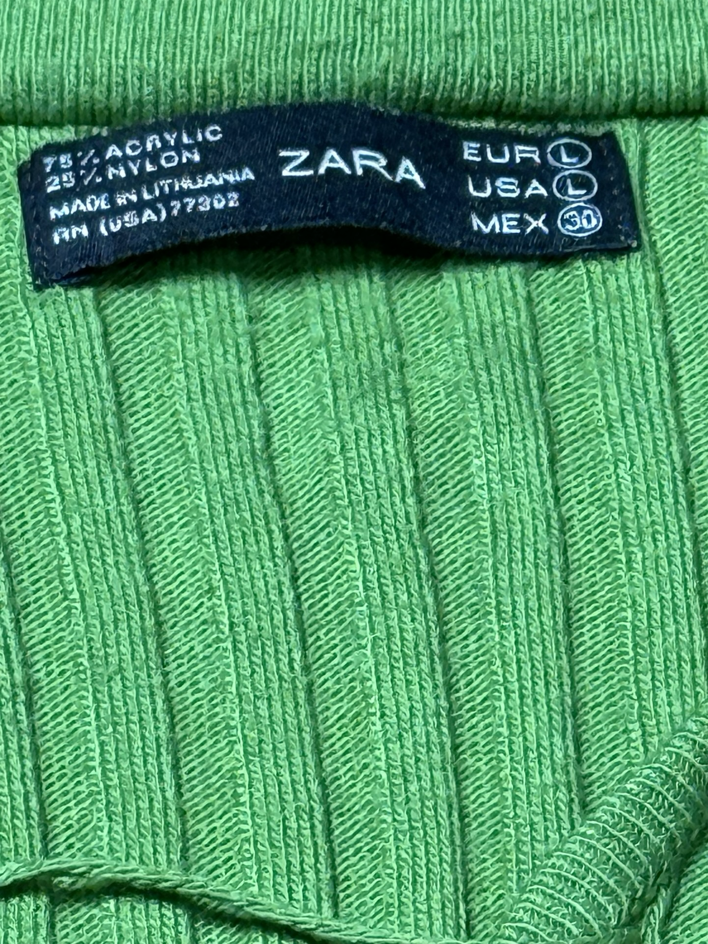 Zara Wool Sweater (F) (Small)