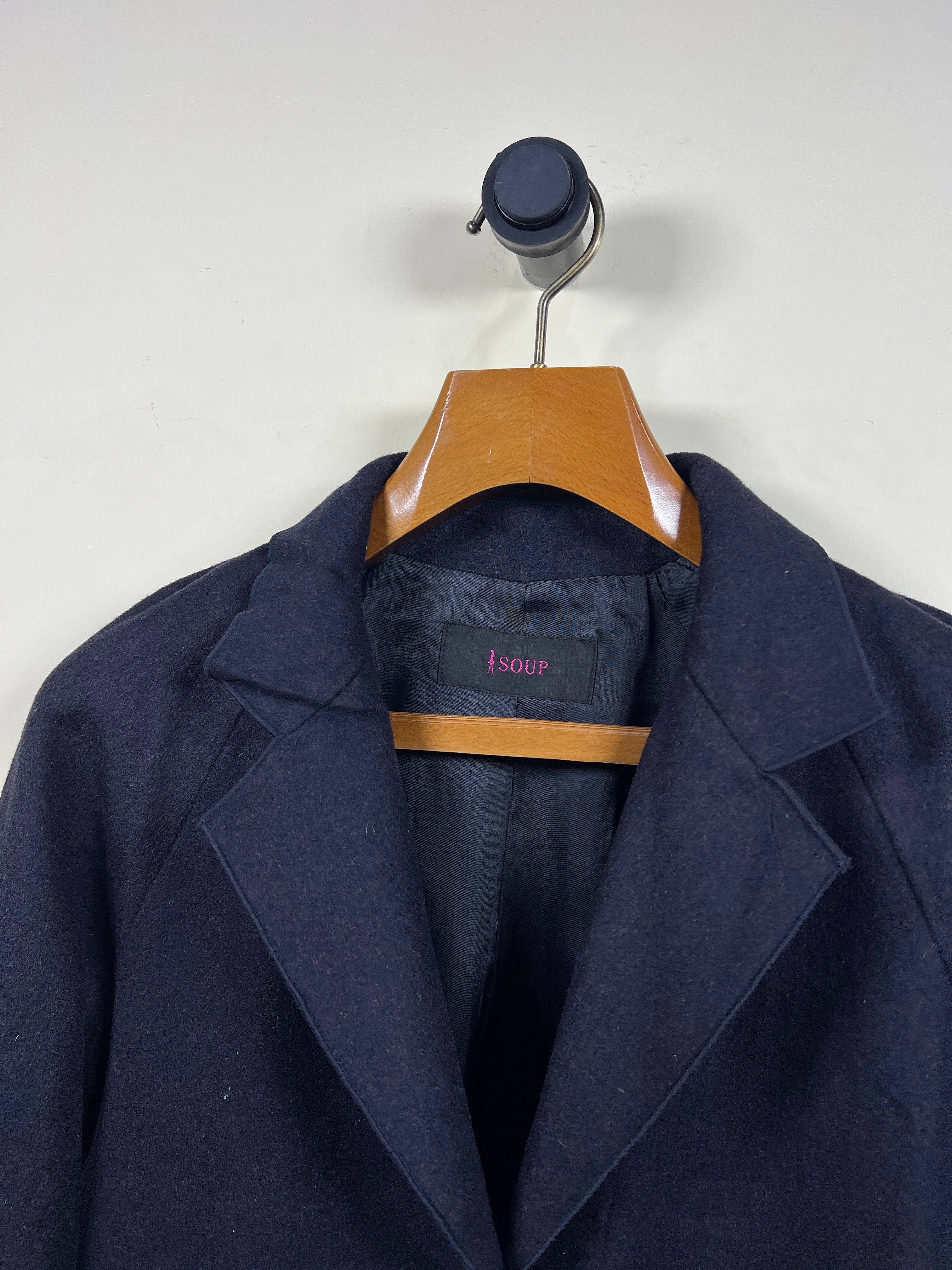 Soup Wool Long Coat (Women) (Large/X-Large)