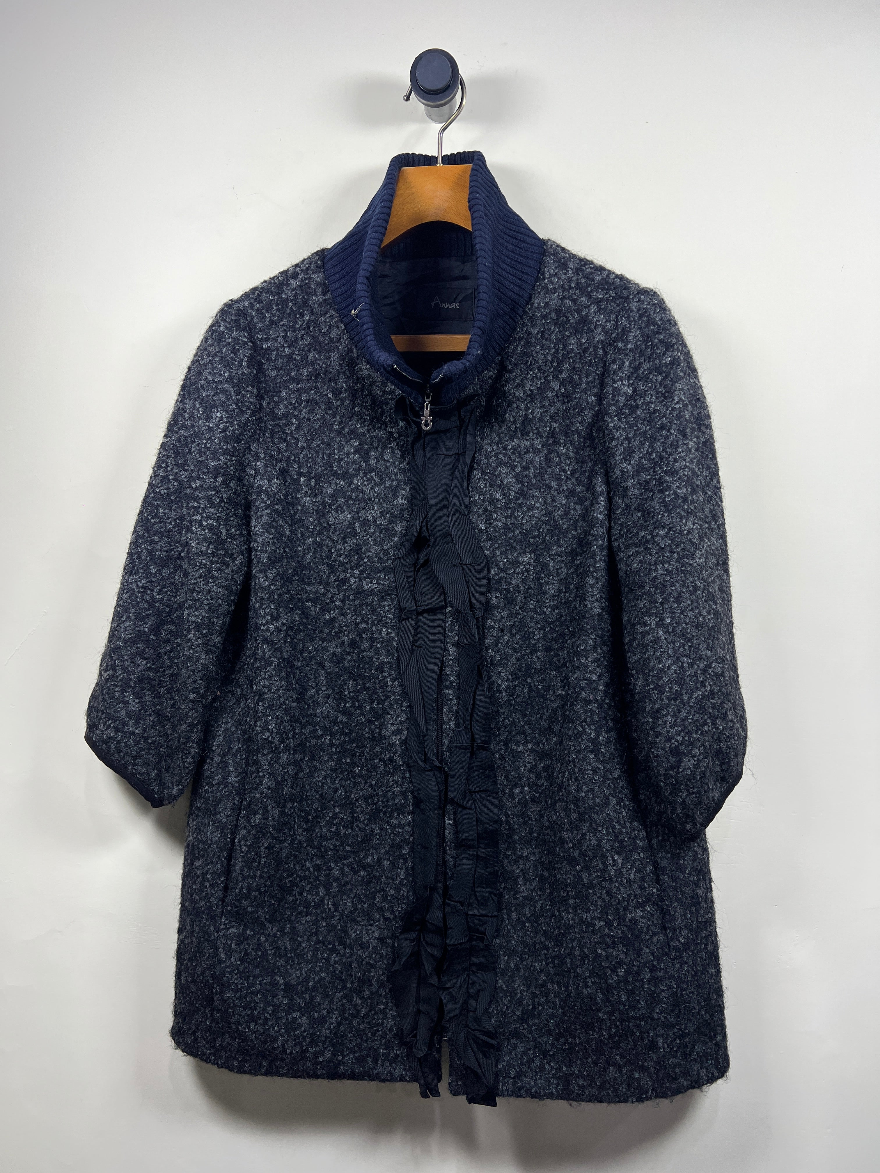 Annas Wool Long Coat (Women) (XX-Large)