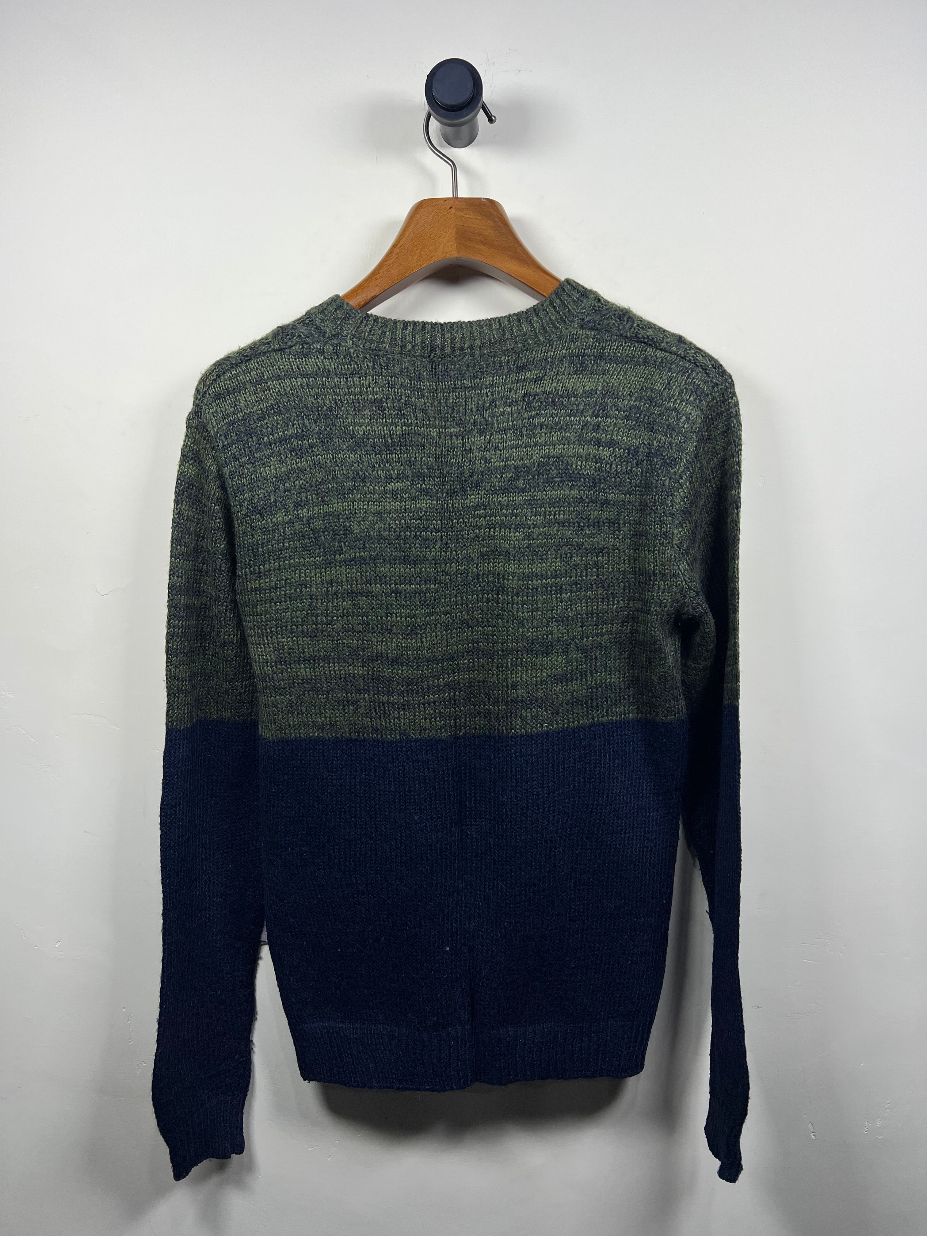 H Connect Lambswool Cable Knitted Sweater (Small)