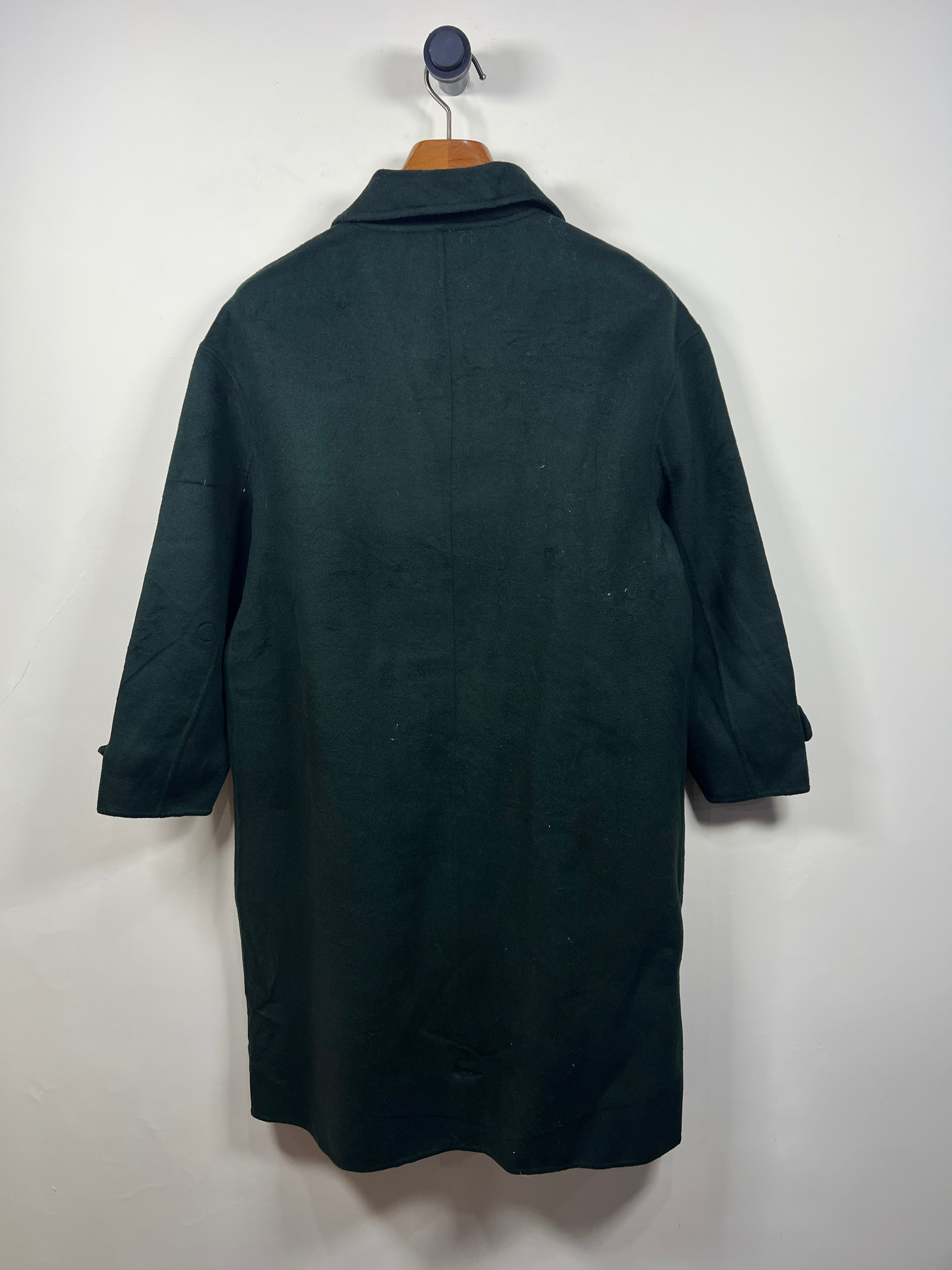 Nili Lotan Wool Long Coat (Women) (Large/X-Large)