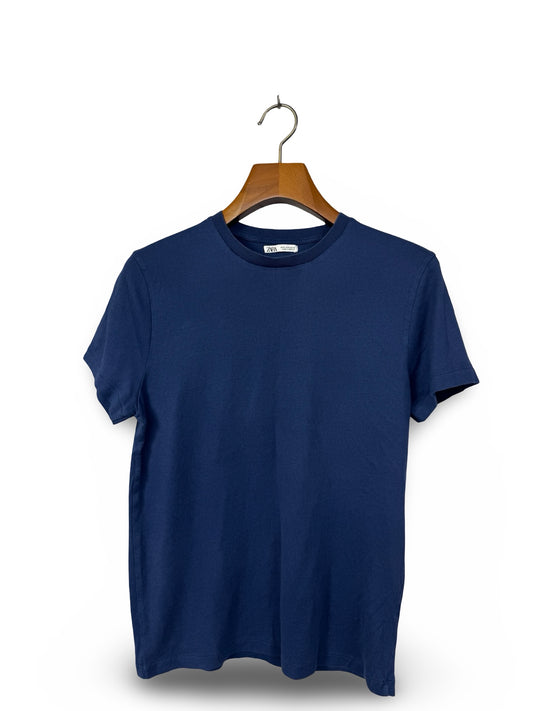 Zara Knitted T-Shirt (Small)