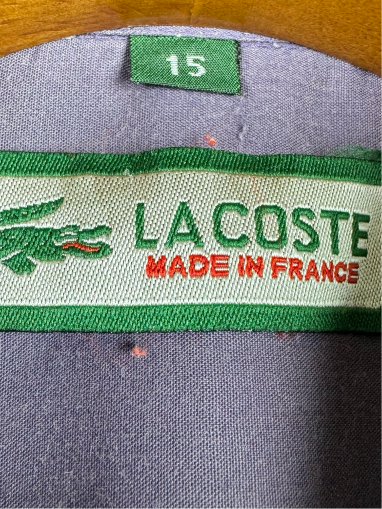 Lacoste Buttoned Up Dress Shirt (Medium)