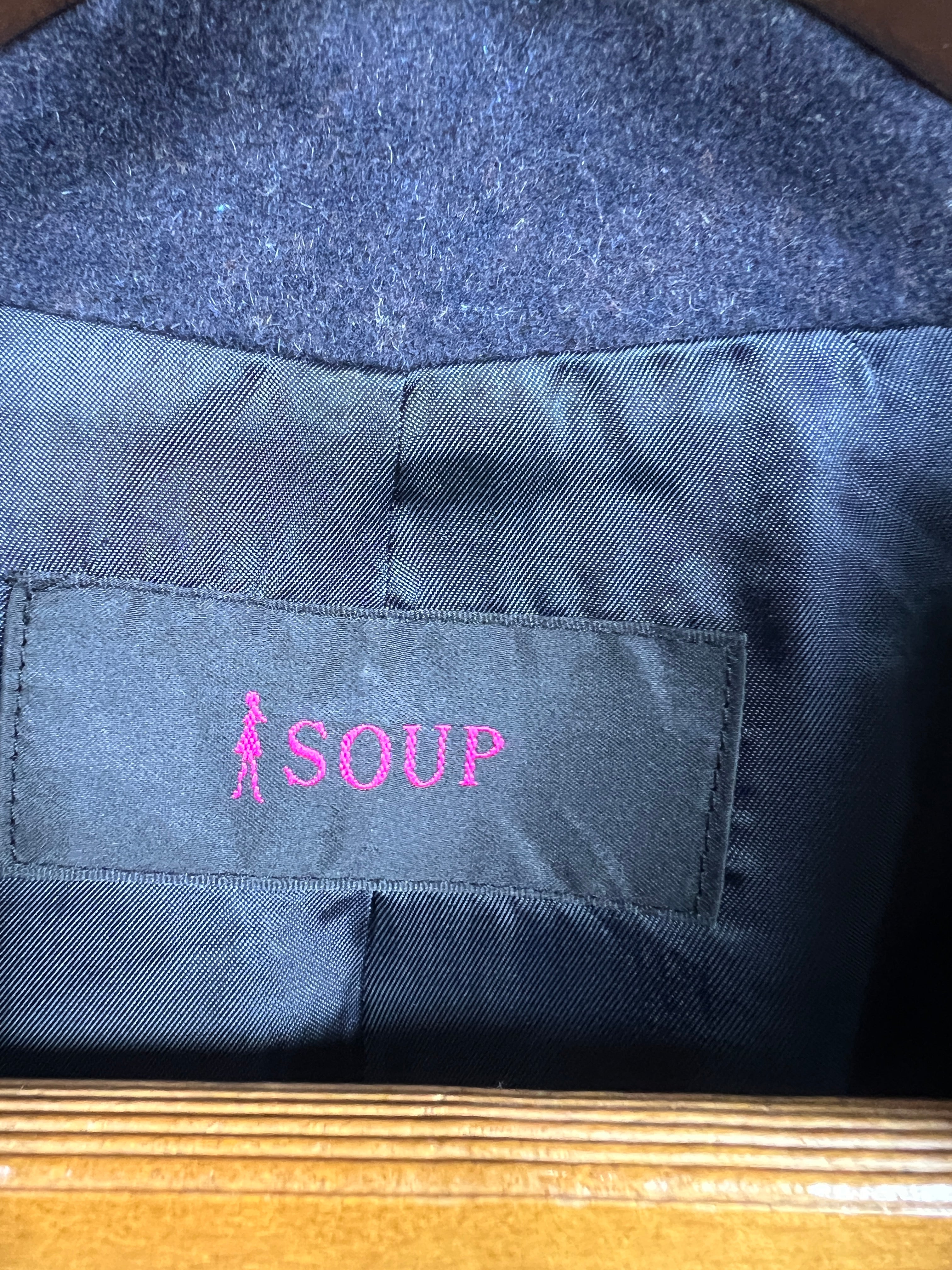 Soup Wool Long Coat (Women) (Large/X-Large)