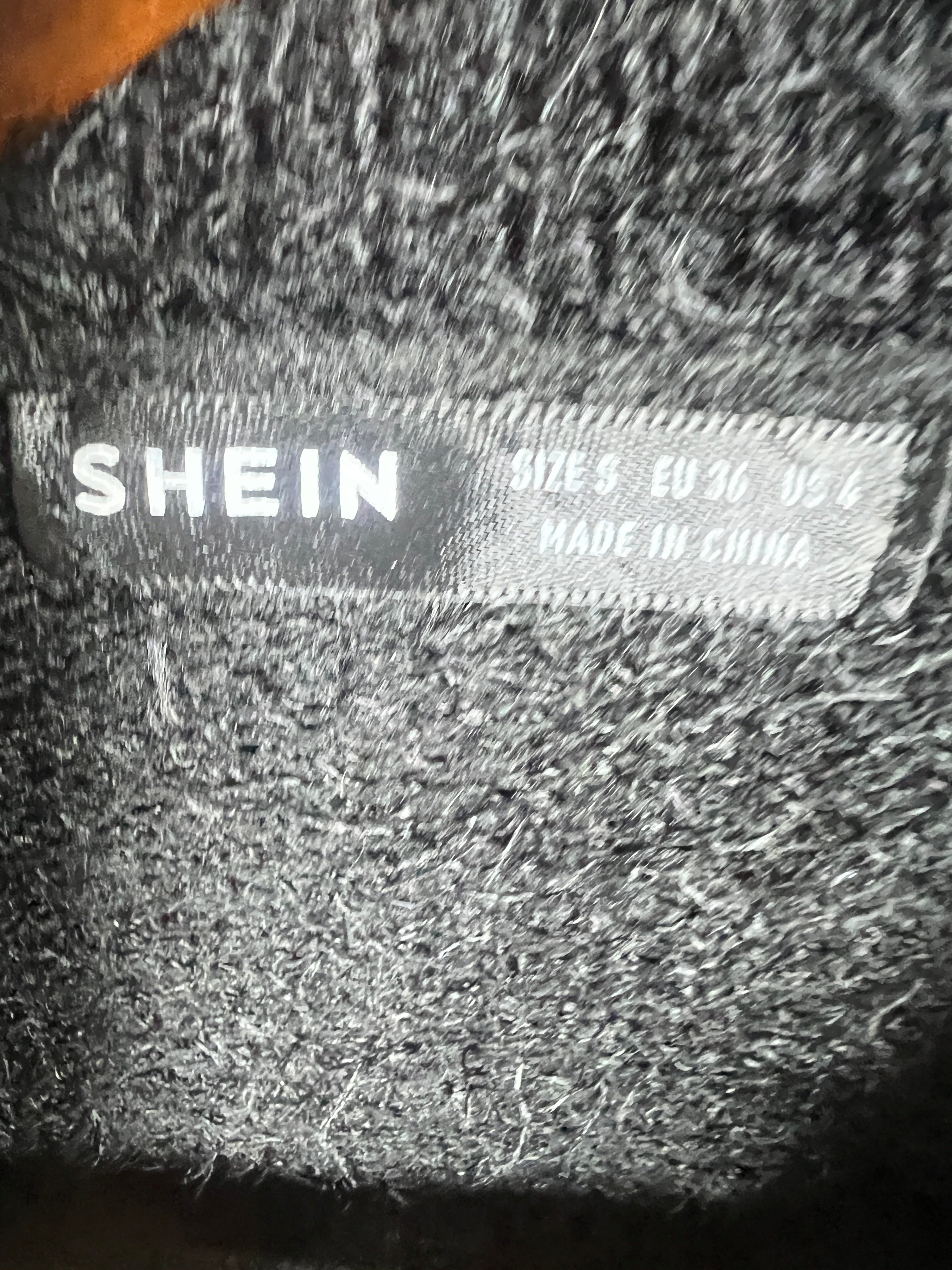 Shein Mockneck Velvet Sweater (Women) (Small)