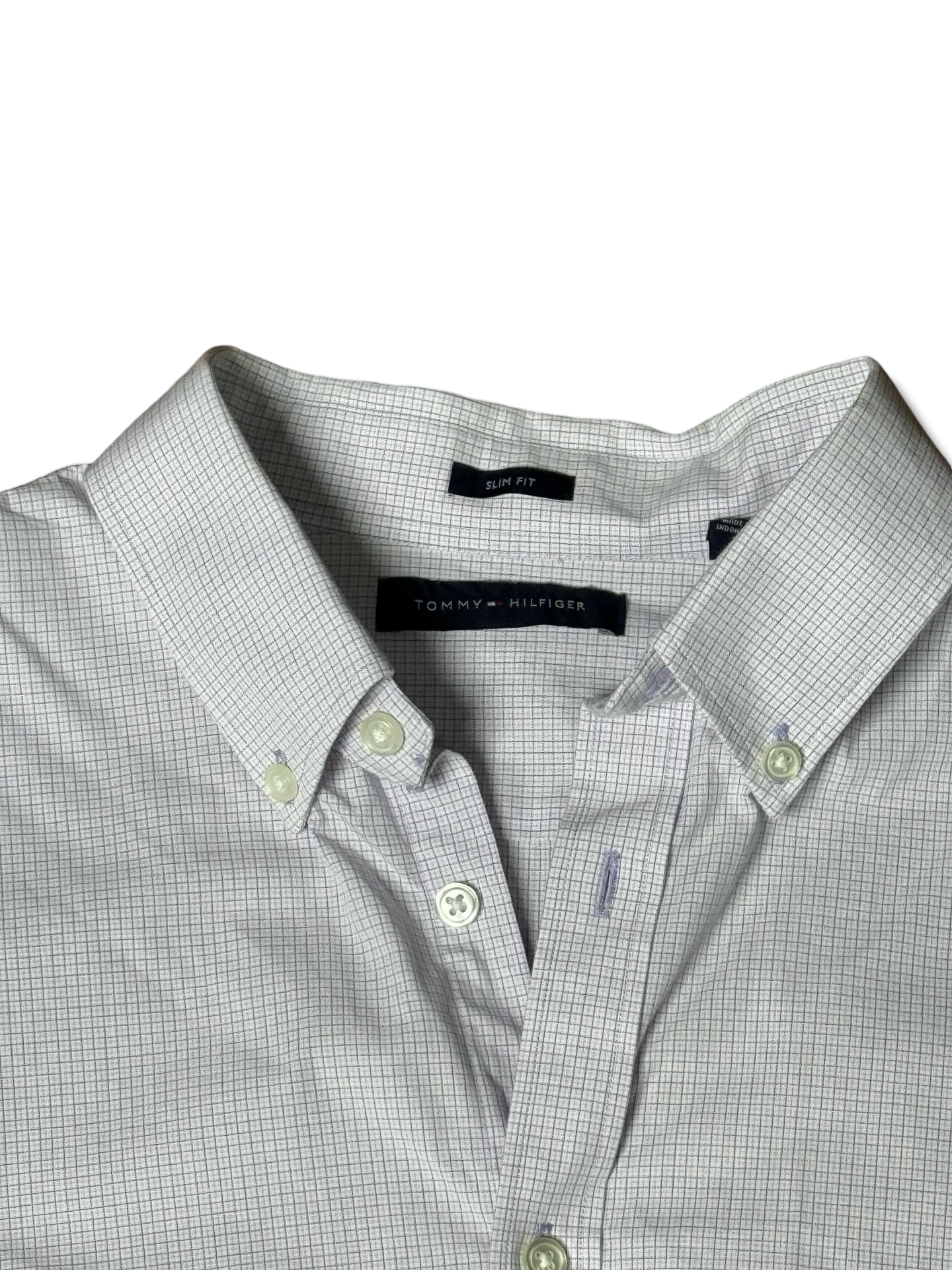 Tommy Hilfiger Buttoned Down Dress Shirt (Large)