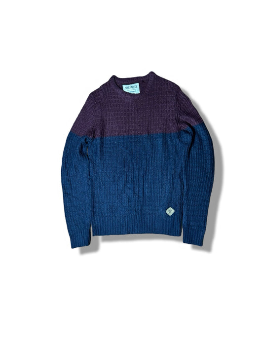 Soul Cal Oversized Knitted Wool Sweater (Small-Medium)