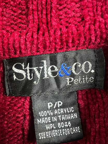 Style & Co Velvet Sweater (Women) (Medium)