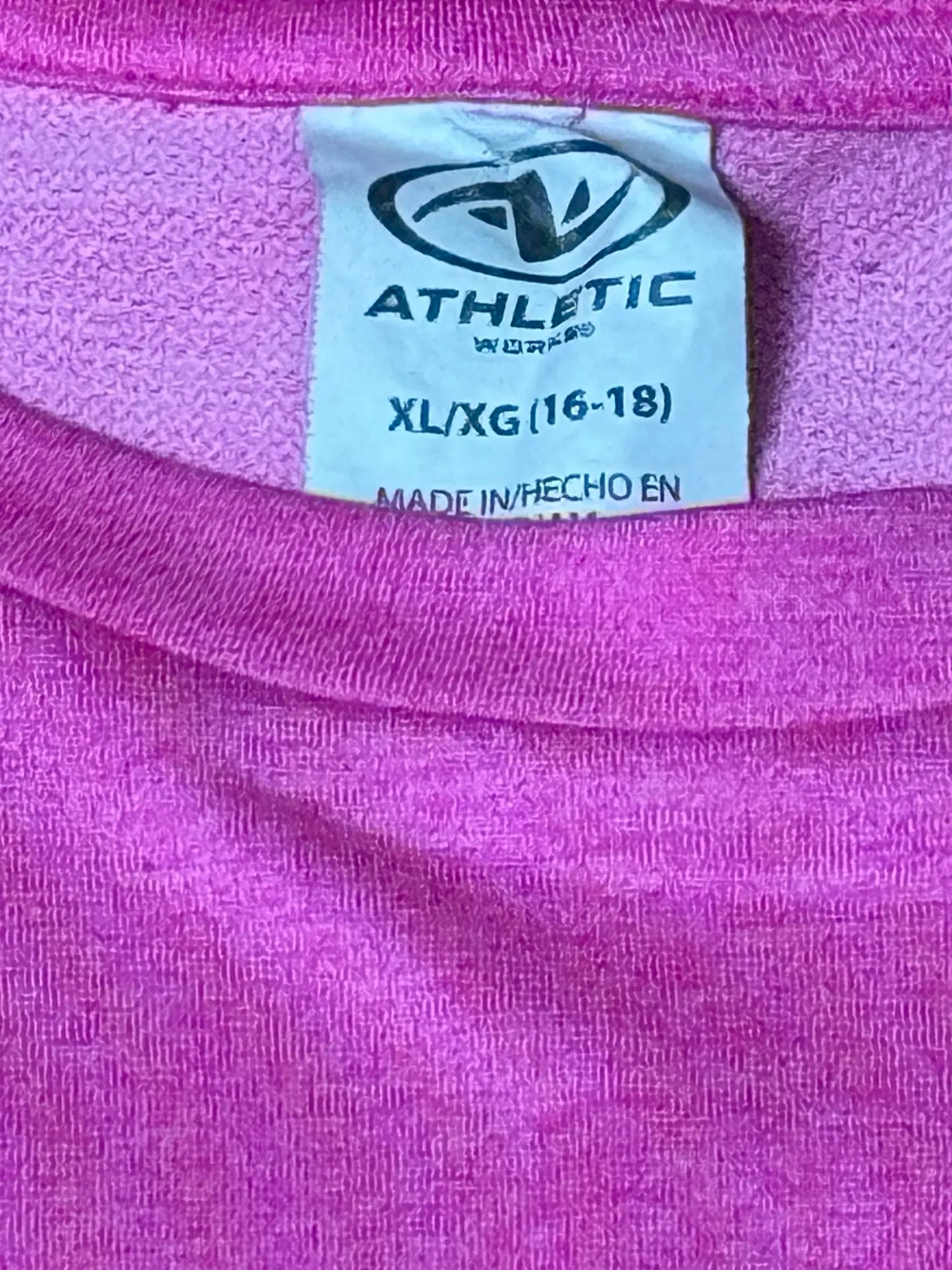 Athletic T-Shirt (F) (Small) Imported Thrifting