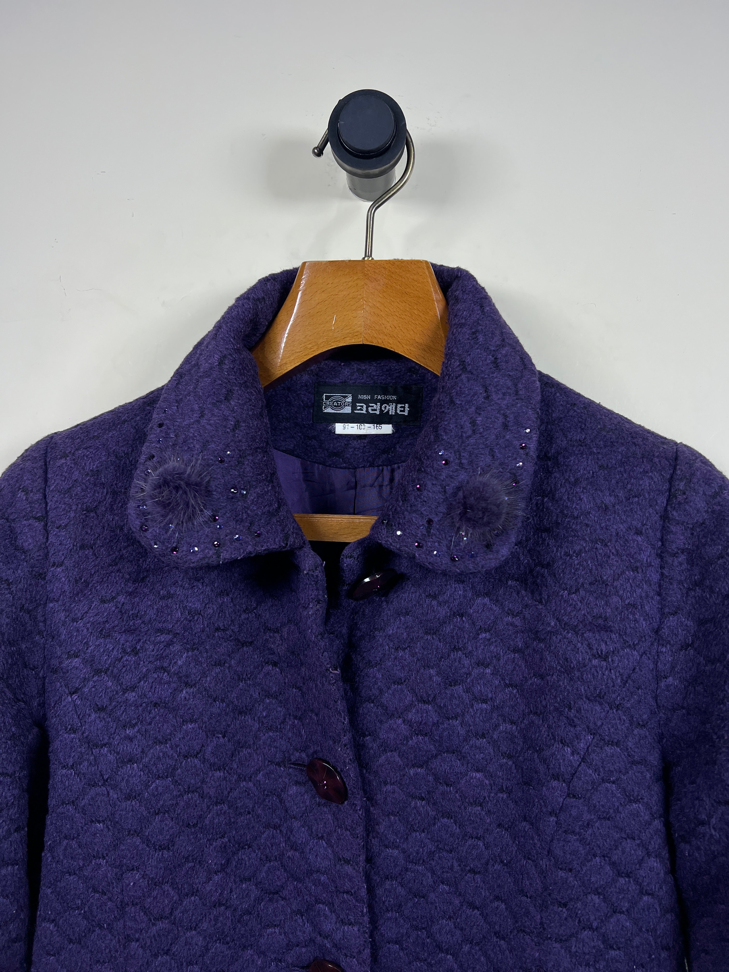 High Fashion Wool Long Coat (Women) (Medium-Large)
