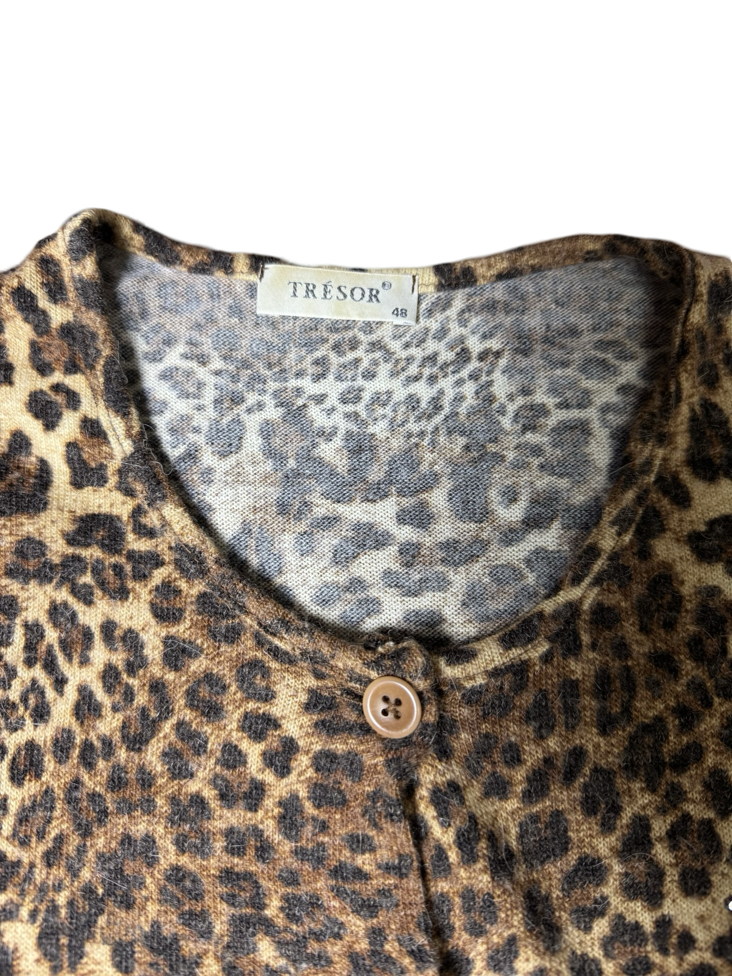 Cheetah Cardigan (F) (Large)