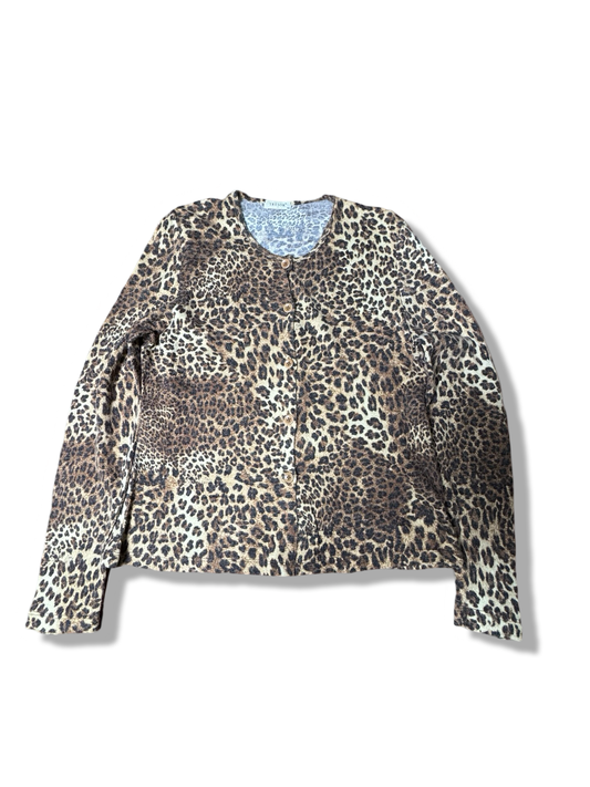 Cheetah Cardigan (F) (Large)