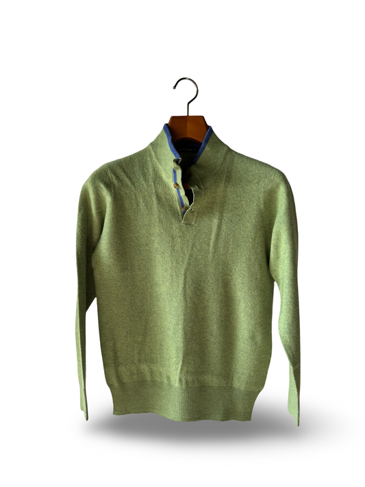 Old Money Windy Club Lambswool Sweater (Small-Medium)