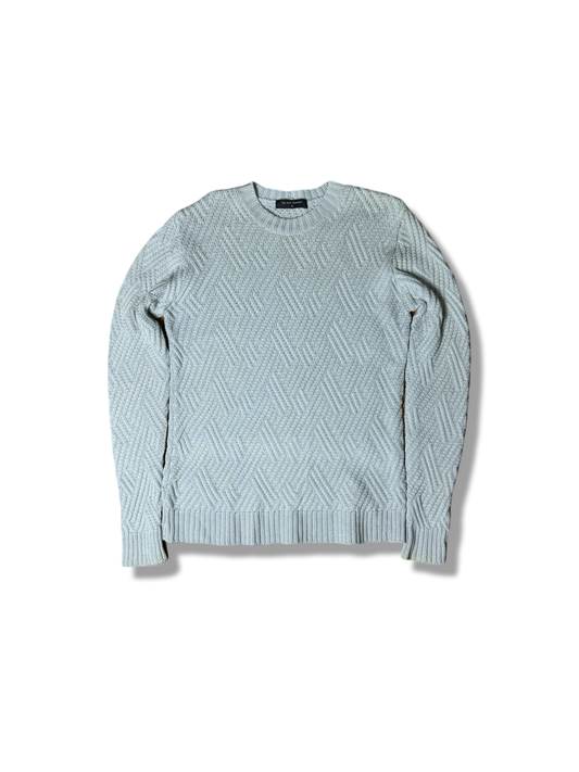 The Knit Company Cable Knit Wool Sweater (Medium)