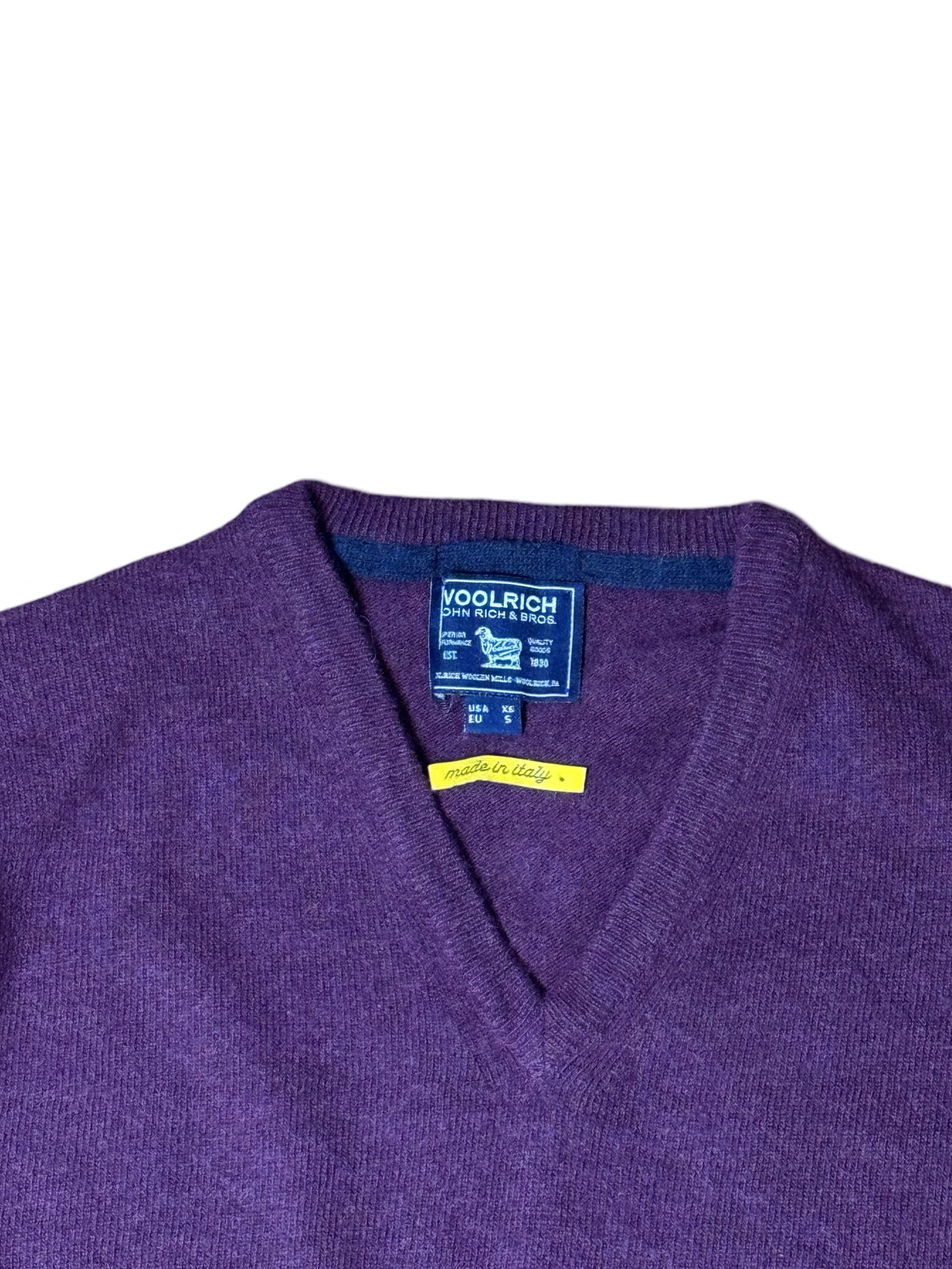 Wool Rich Lambswool Sweater (Small)