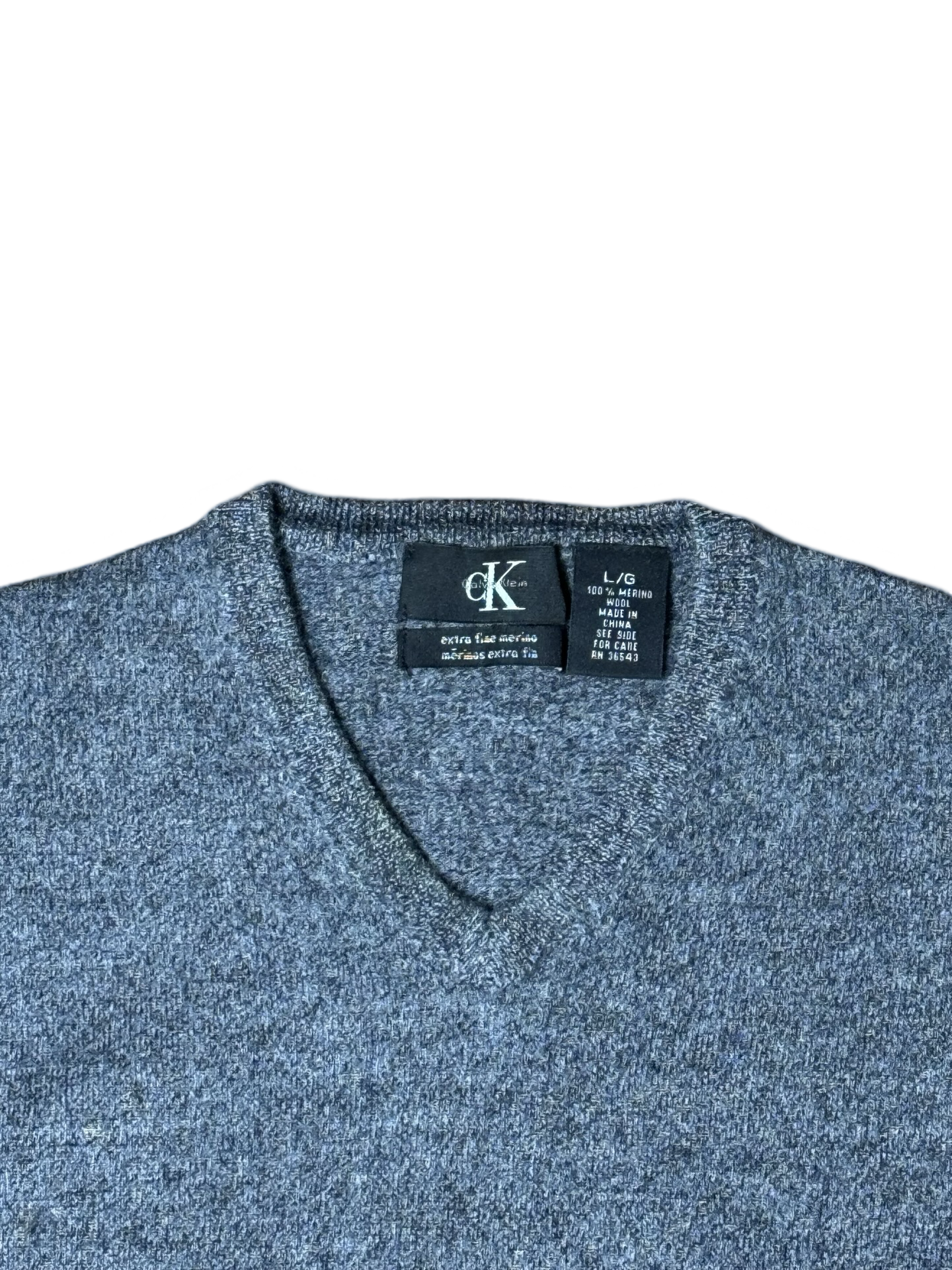 Calvin Klein Merino Wool Sweater (Small)