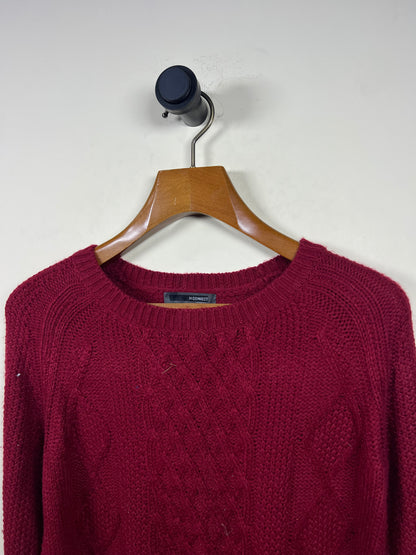 H Connect Cable Knitted Sweater (Women) (Medium-Large)