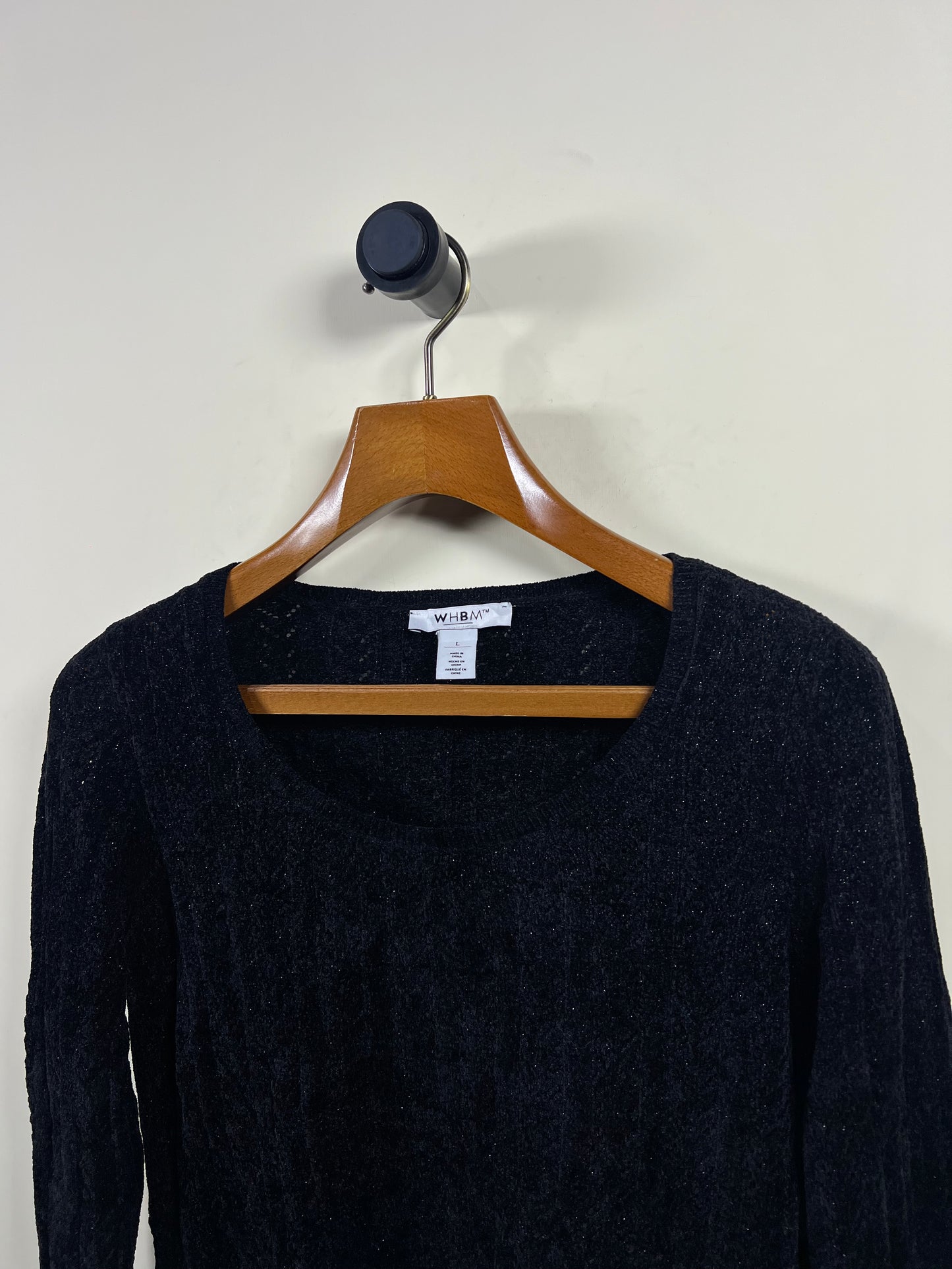 Whbm Velvet Sweater (Women) (Small-Medium)