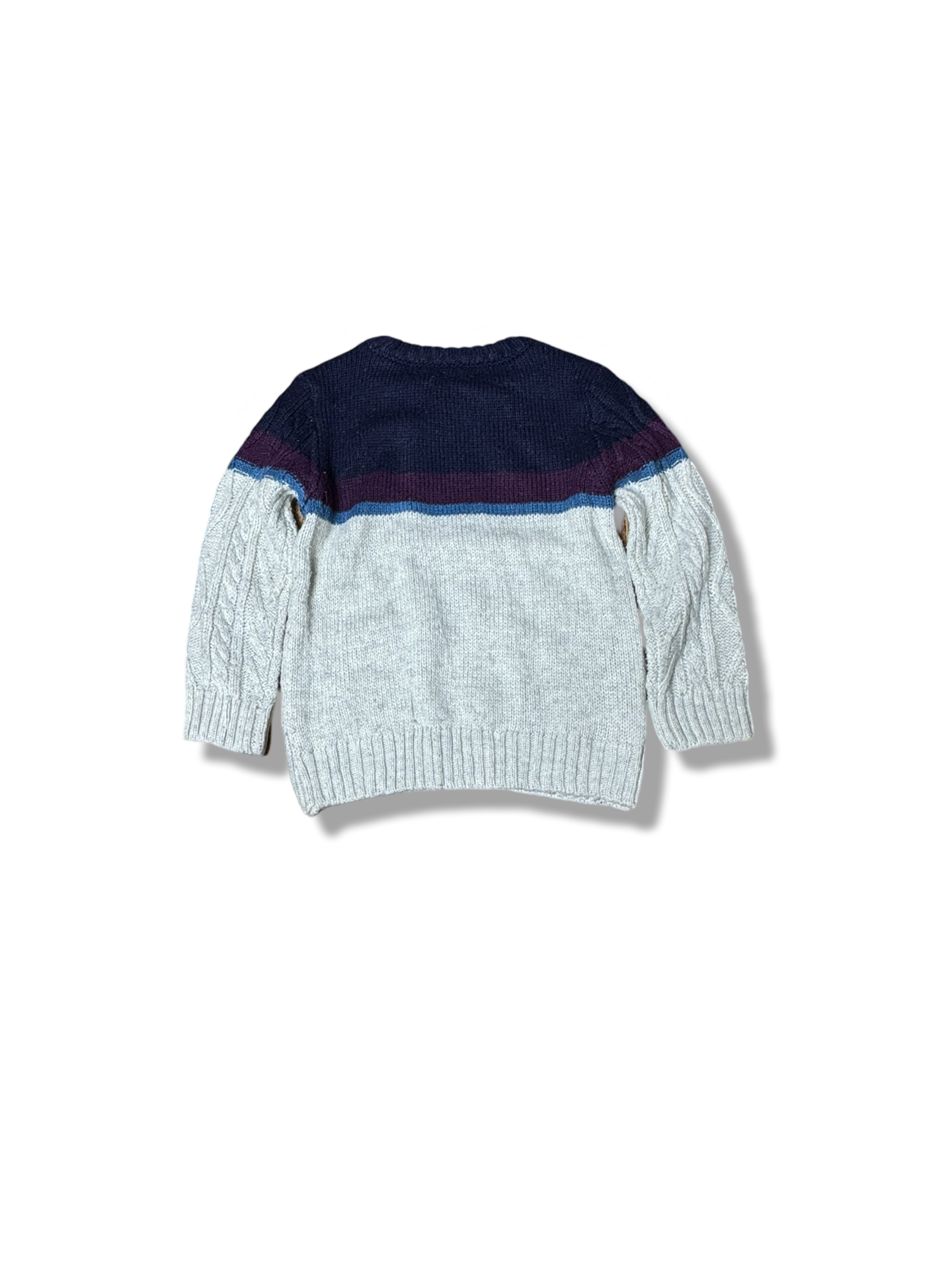 F&F Cable Knitted Wool Sweater Kids (4-6 Years)