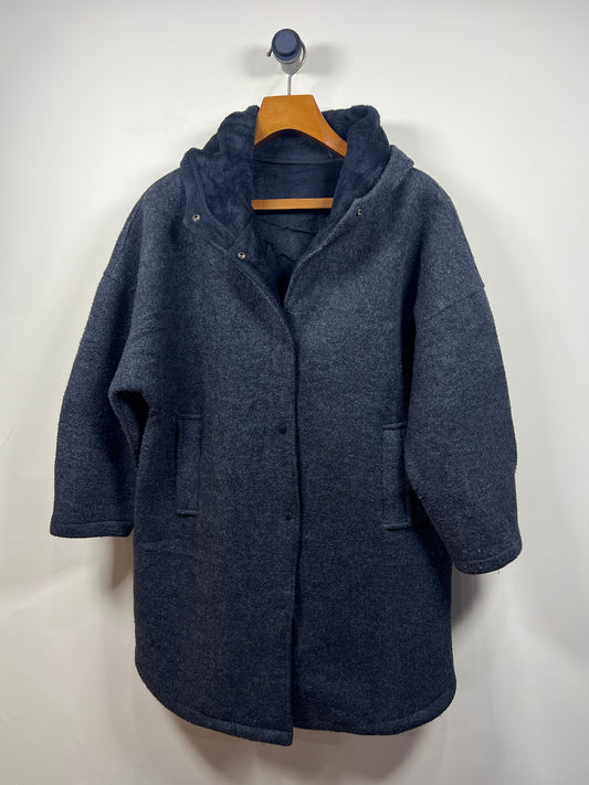 Wool Long Coat (Women) (X-Large)