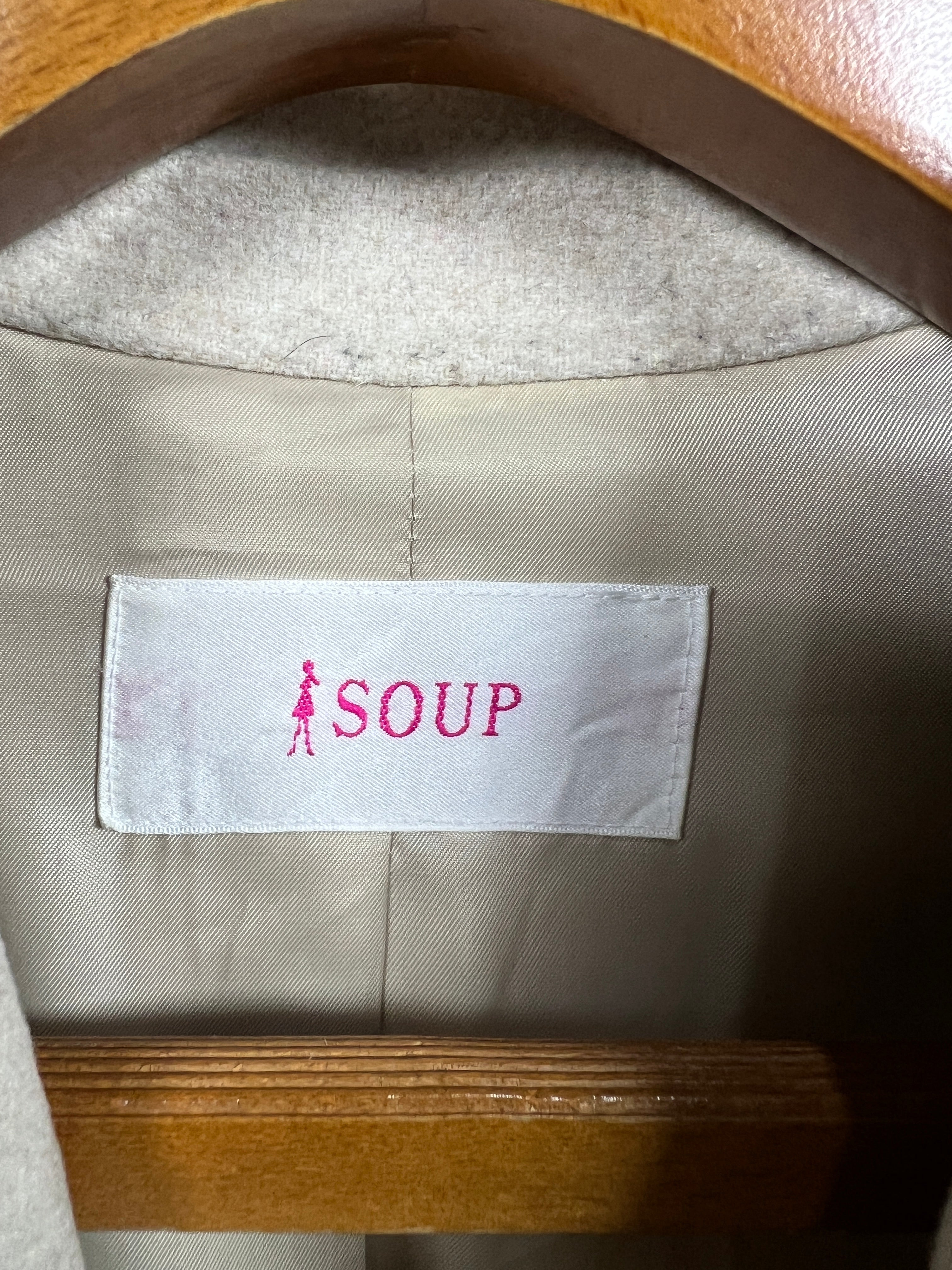 Soup Wool Long Coat (Women) (X-Large)