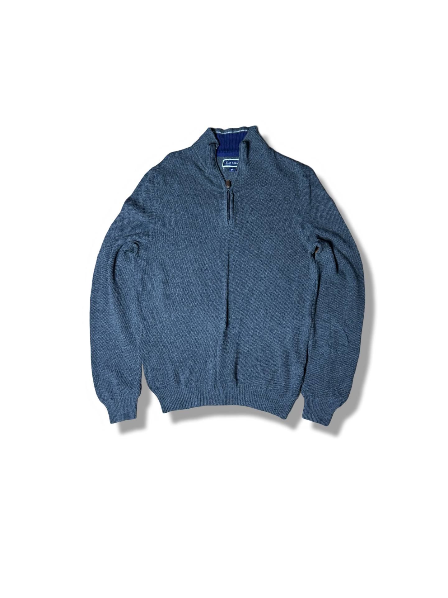 Club Room Wool Zipper Sweater (Medium)