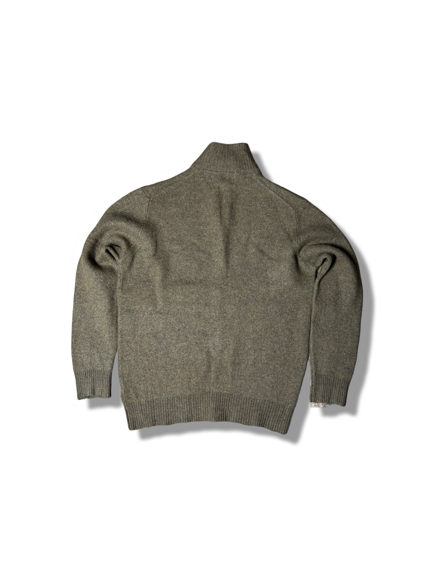 Marks&Spencer Old Money Lambswool Zipper Sweater (Medium-Large)