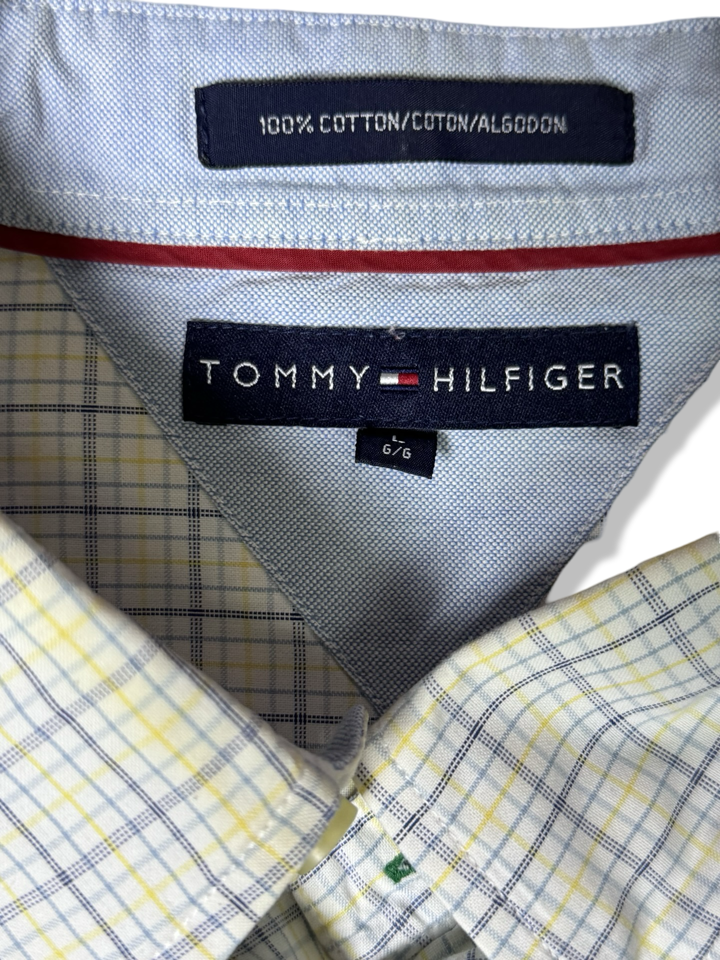 Tommy Hilfiger Buttoned Down Casual Shirt (X-Large)