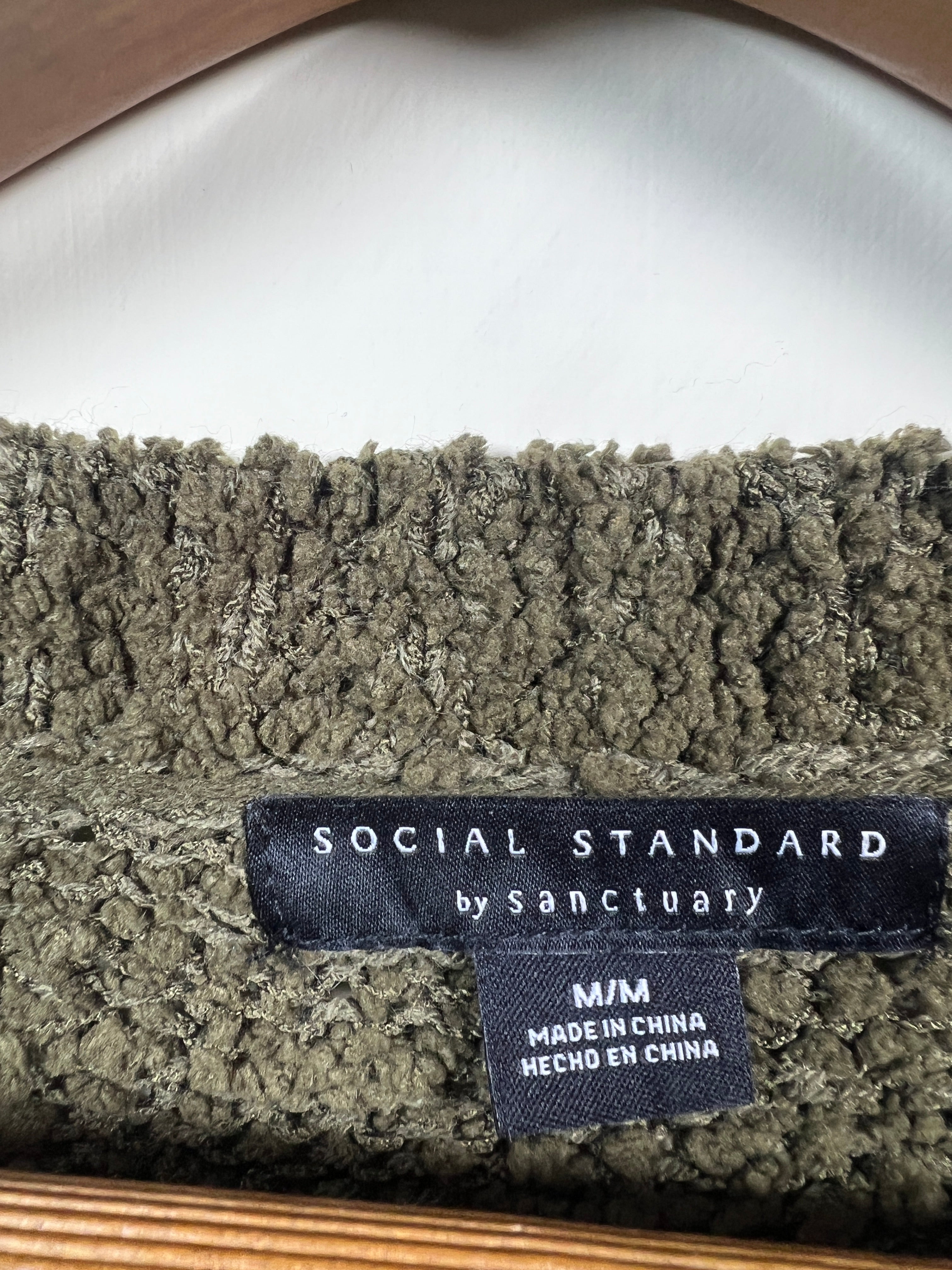 Sanctuary Velvet Sweater (Women) (X-Large)